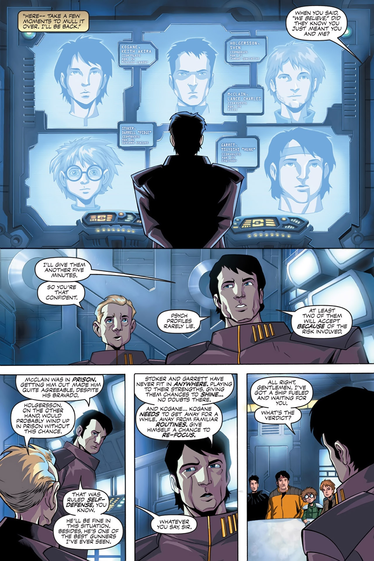 Read online Voltron: Defender of the Universe (Existed) comic -  Issue #1 - 8
