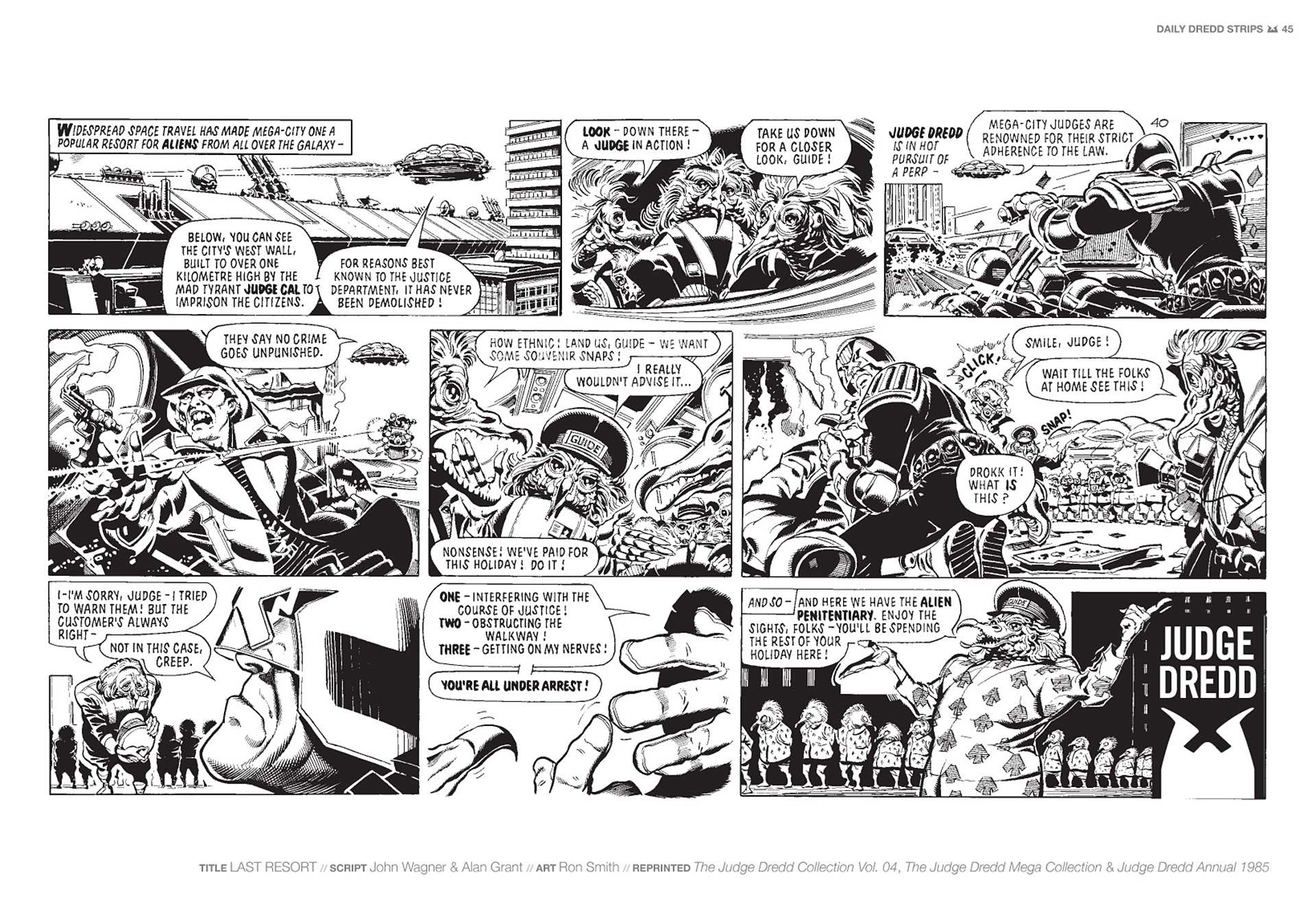 Read online Judge Dredd: The Daily Dredds comic -  Issue # TPB 1 - 48