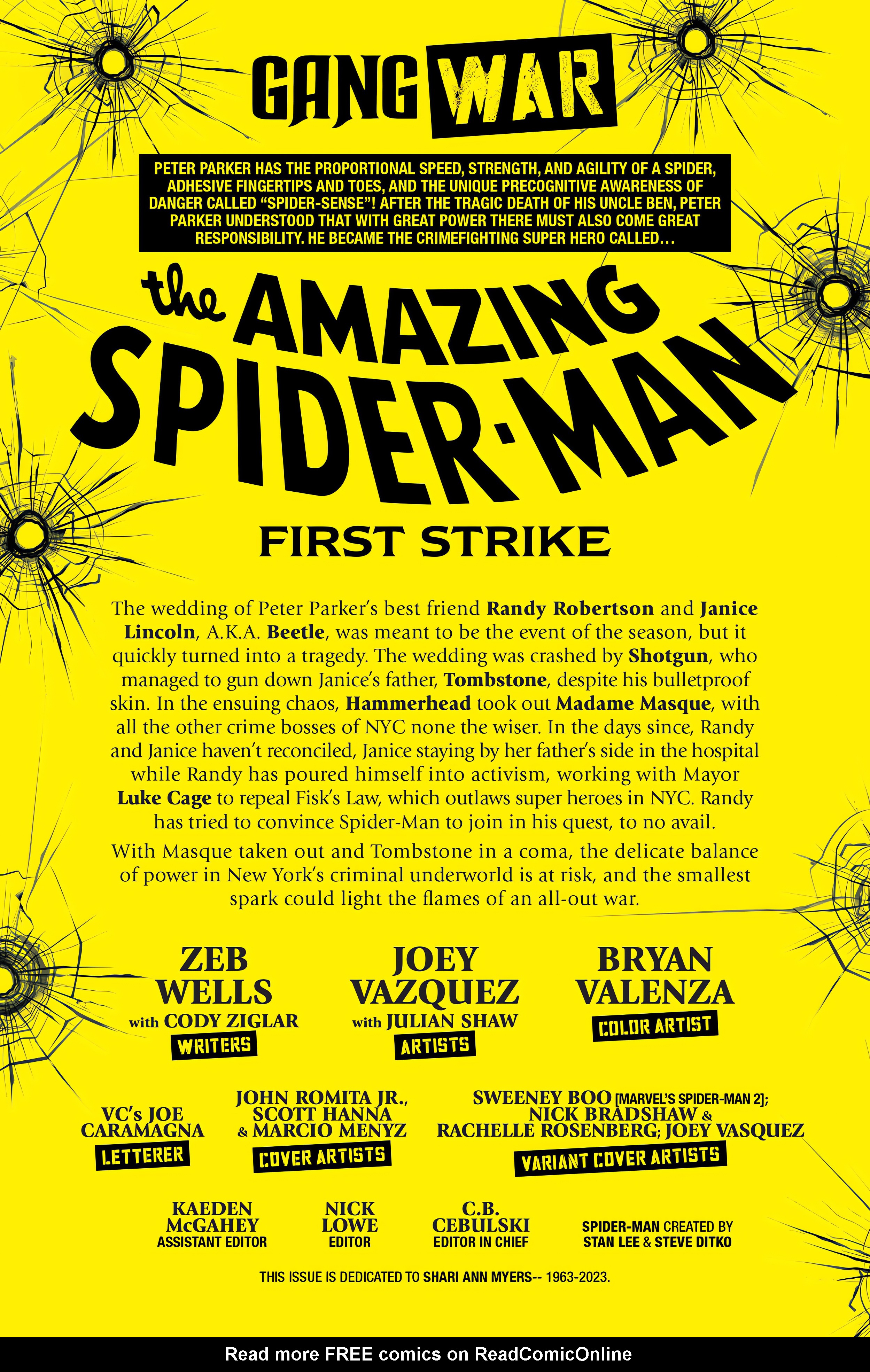 Read online The Amazing Spider-Man: Gang War: First Strike comic -  Issue # Full - 2