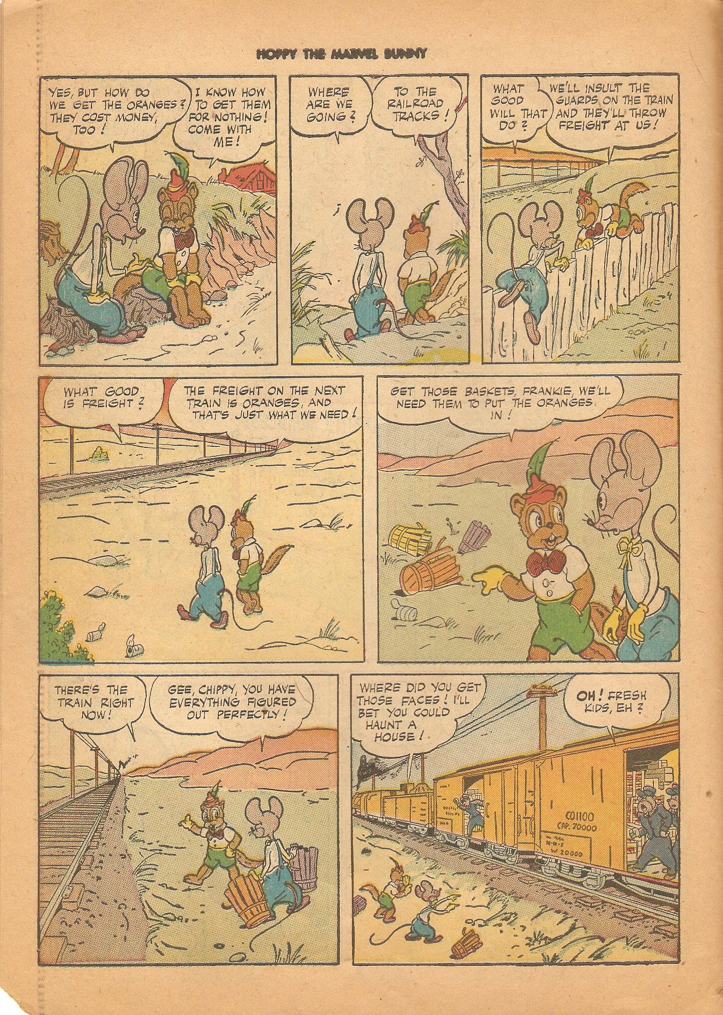 Read online Hoppy The Marvel Bunny comic -  Issue #9 - 14