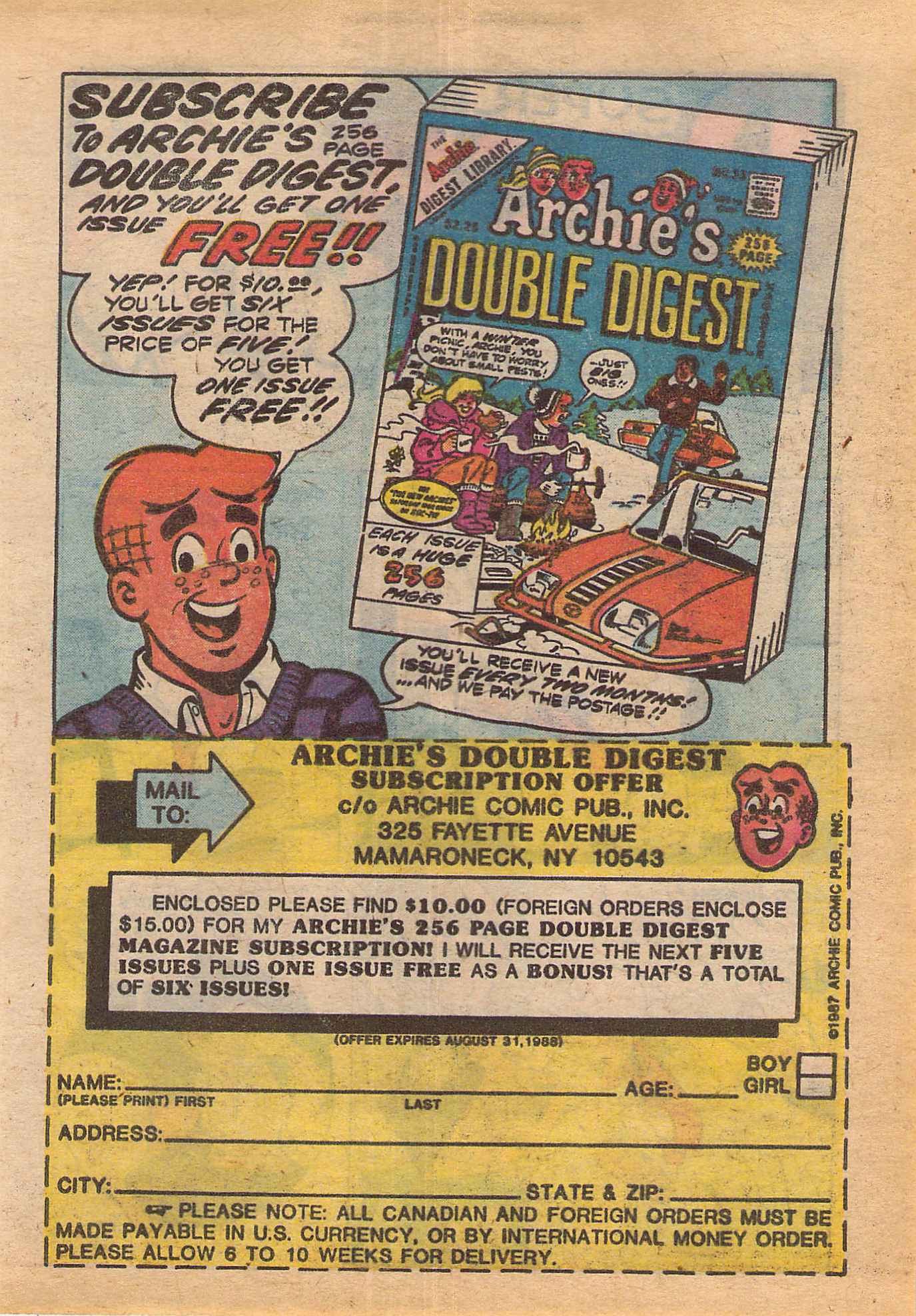 Read online Archie's Double Digest Magazine comic -  Issue #34 - 73
