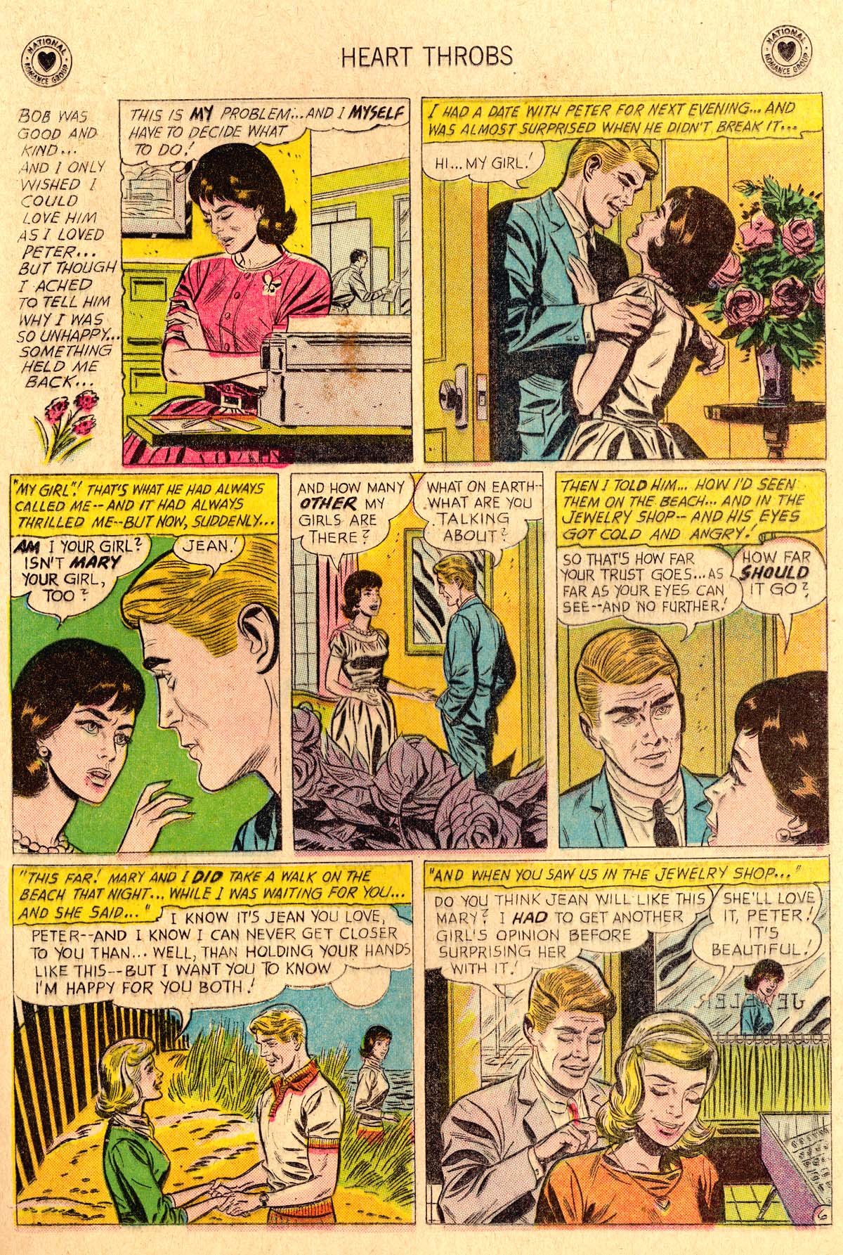 Read online Heart Throbs comic -  Issue #74 - 23