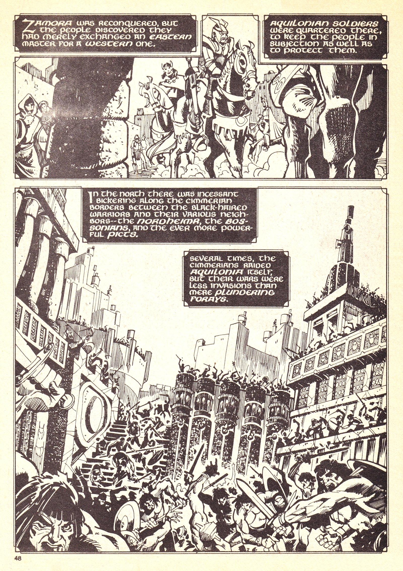 Read online The Savage Sword of Conan (1975) comic -  Issue #8 - 48