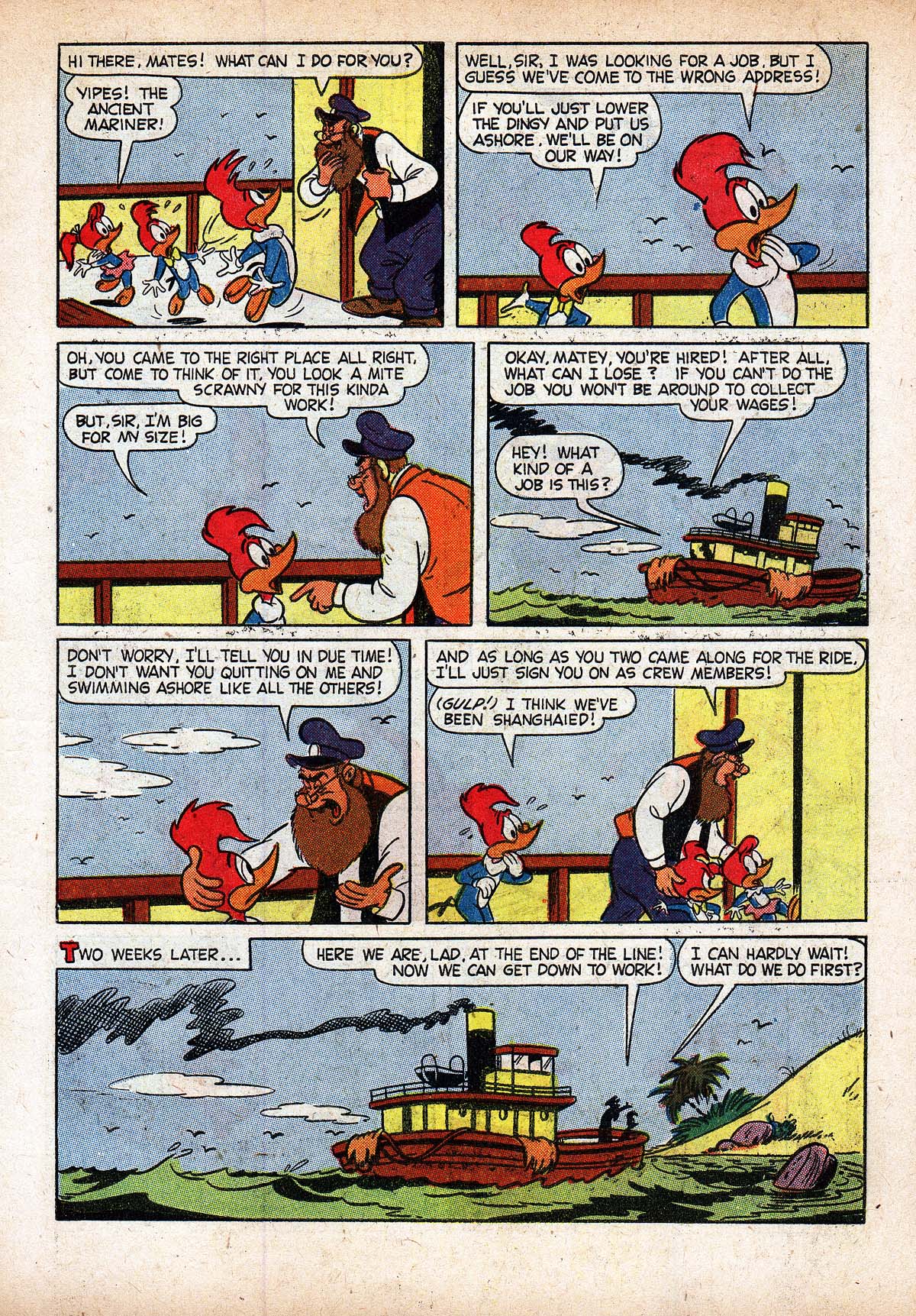 Read online Walter Lantz Woody Woodpecker (1952) comic -  Issue #52 - 7