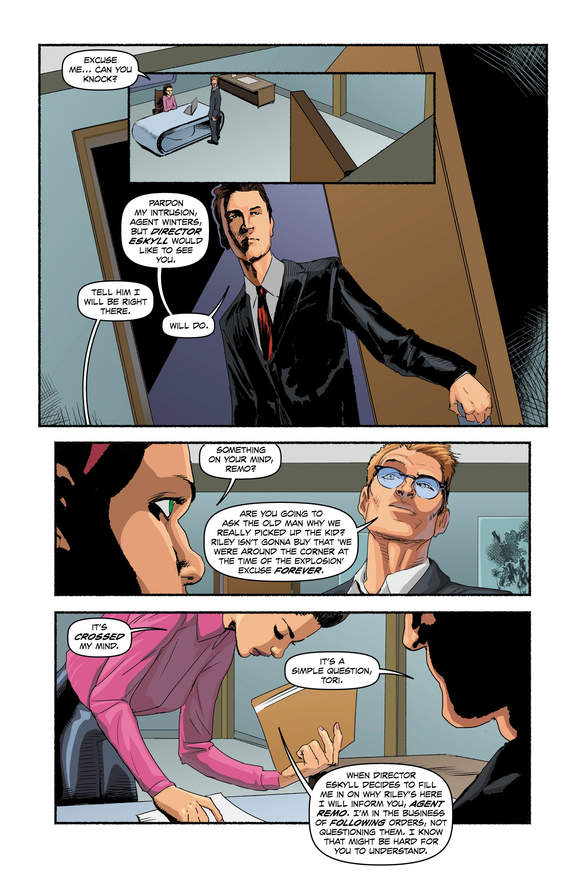 Read online The Agency (2014) comic -  Issue # TPB - 37