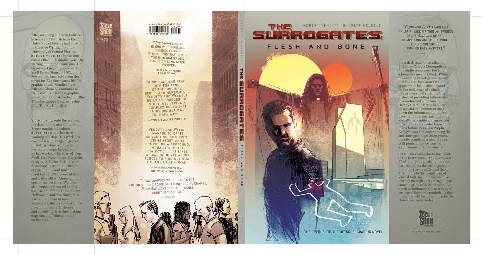Read online Surrogates: Flesh and Bone comic -  Issue # TPB - 2