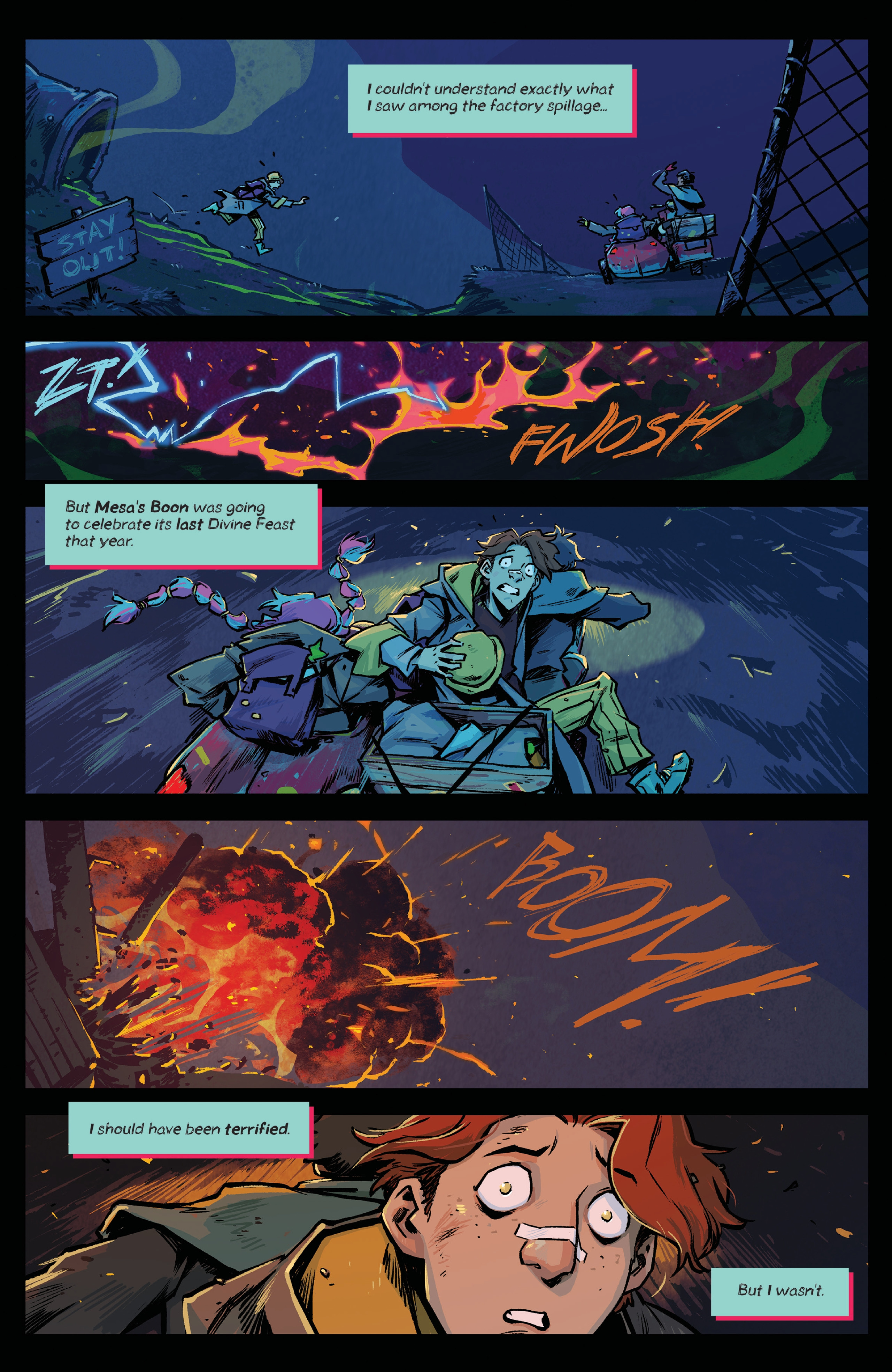 Read online Zawa   The Belly of the Beast comic -  Issue #1 - 20
