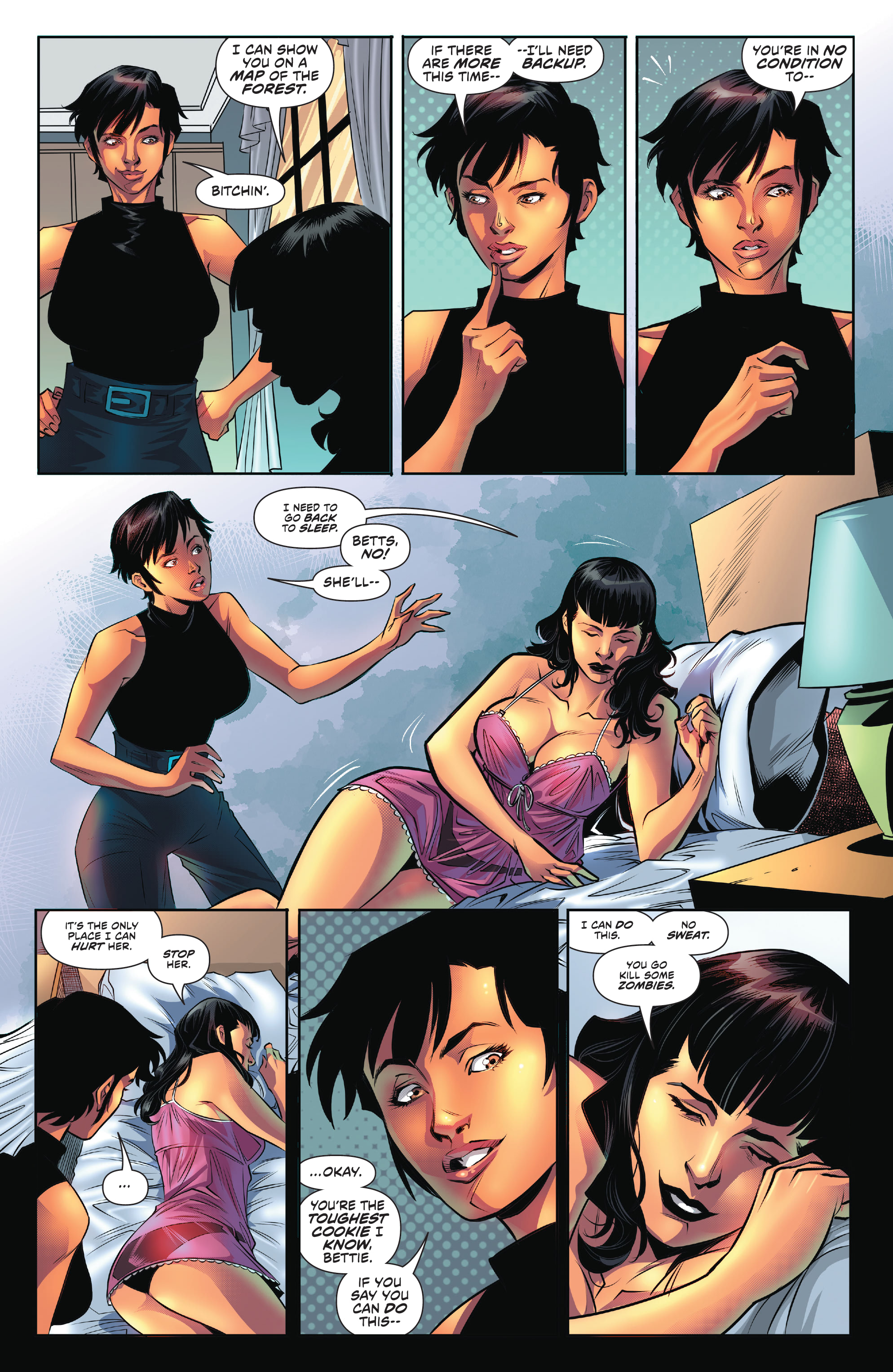 Read online Bettie Page & The Curse of the Banshee comic -  Issue #5 - 13