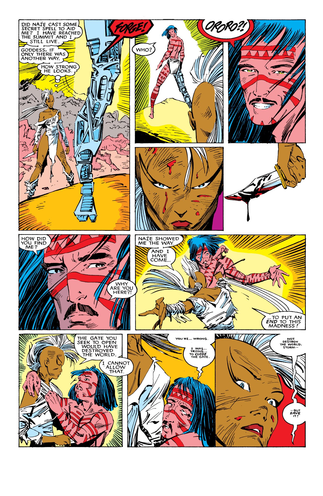 Read online X-Men: Fall of the Mutants comic -  Issue # TPB 1 (Part 2) - 17