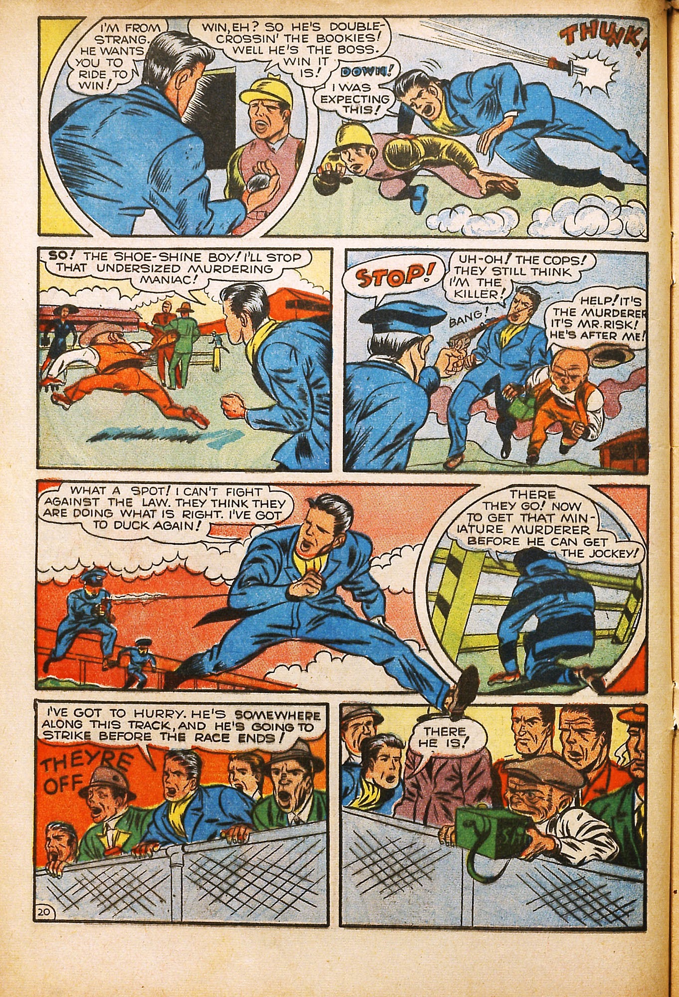 Read online Super-Mystery Comics comic -  Issue #15 - 23