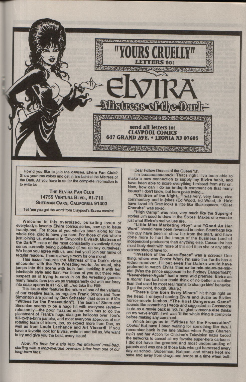 Read online Elvira, Mistress of the Dark comic -  Issue #21 - 17