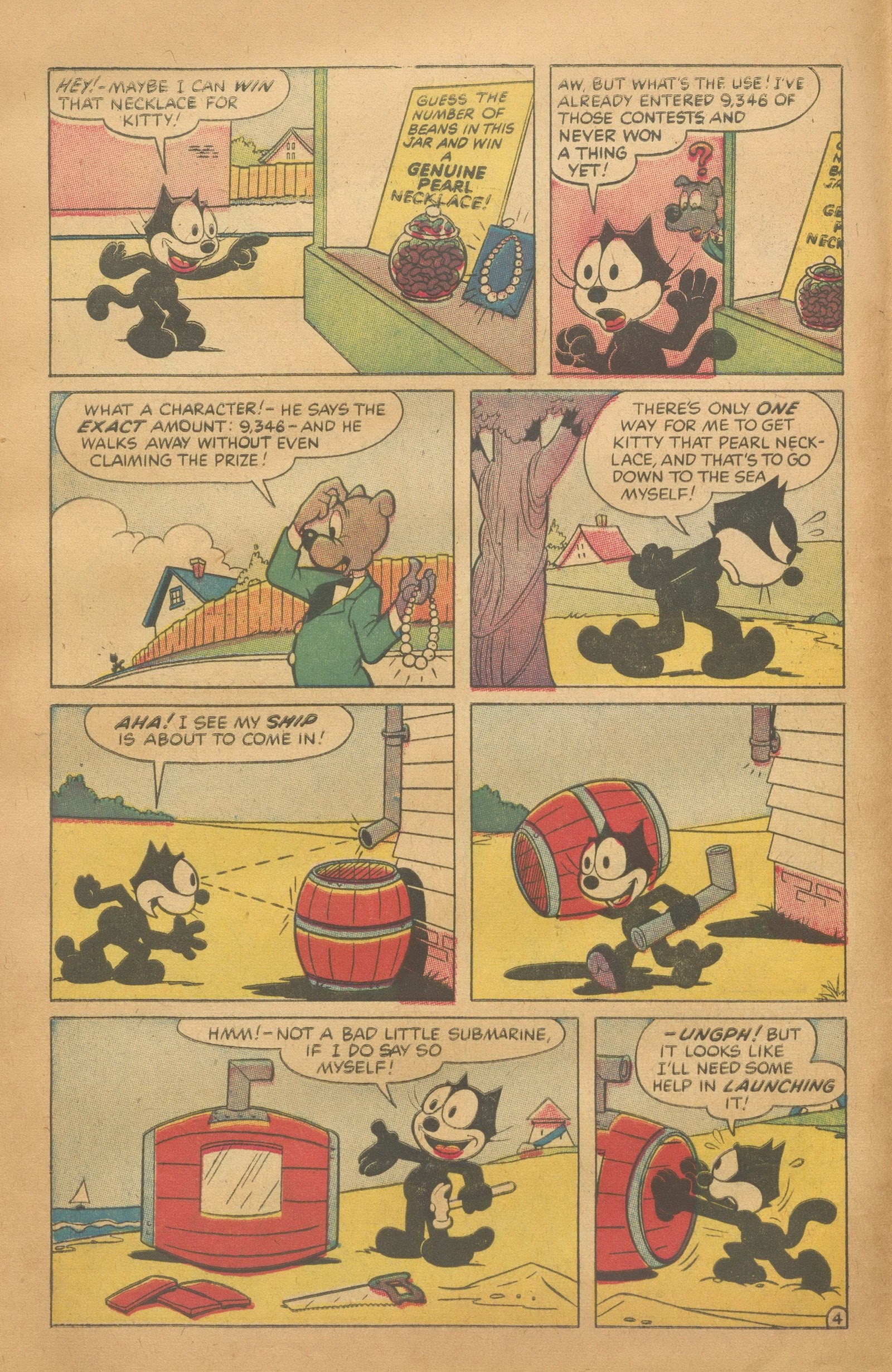 Read online Felix the Cat (1955) comic -  Issue #102 - 8