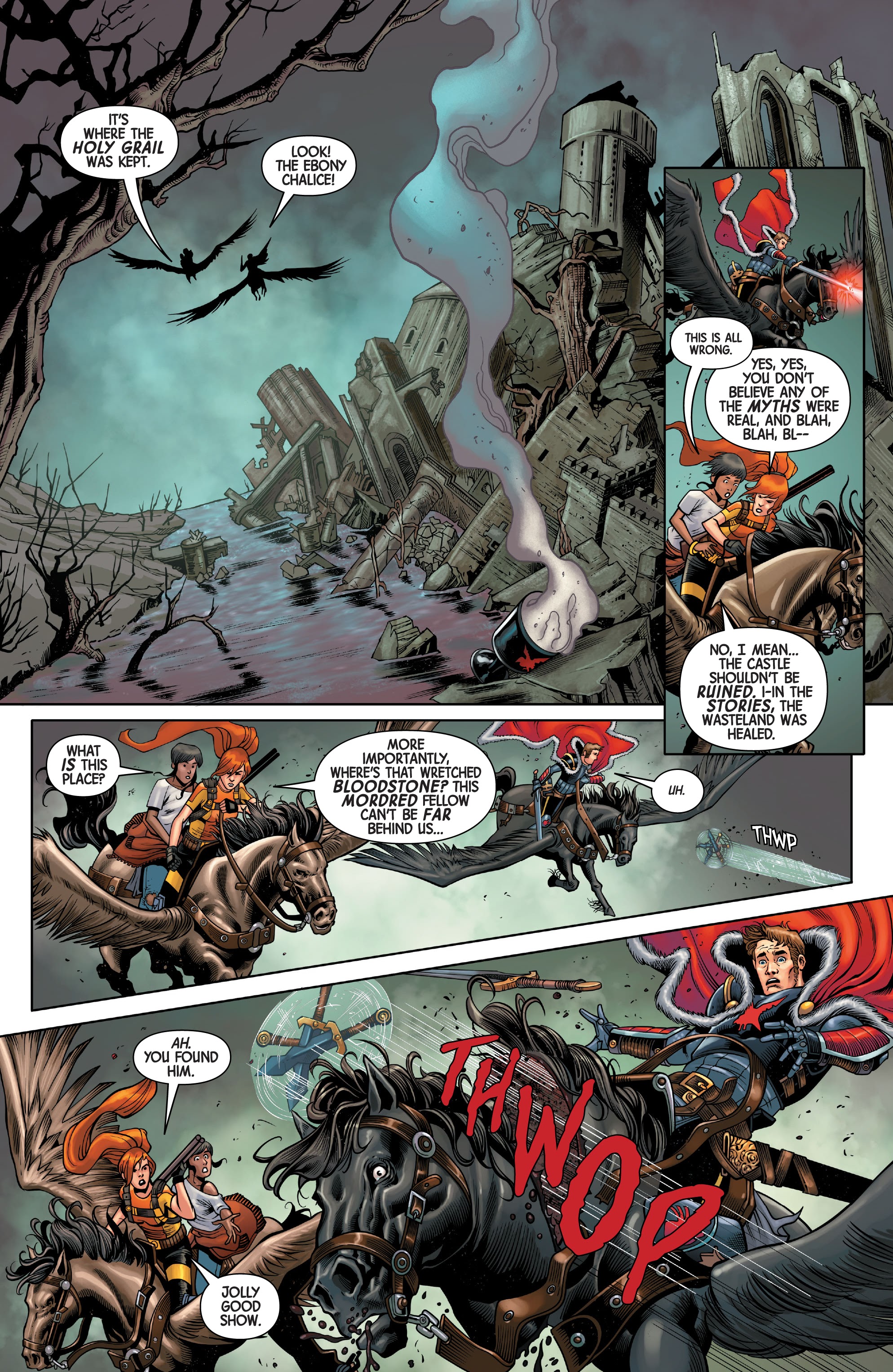 Read online Black Knight: Curse Of The Ebony Blade comic -  Issue #3 - 6