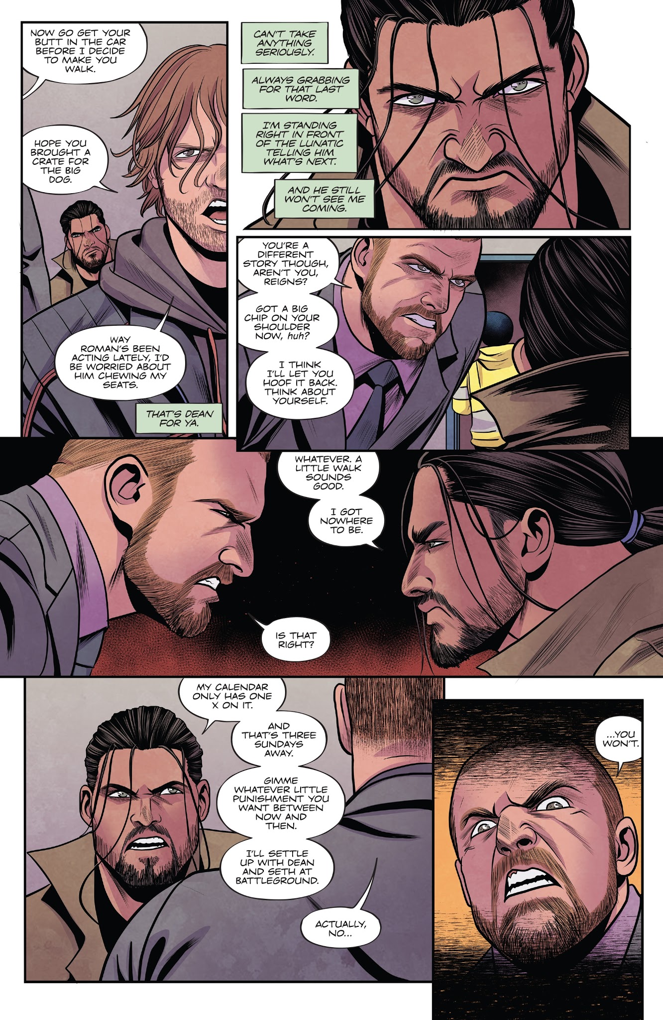 Read online WWE comic -  Issue #10 - 21