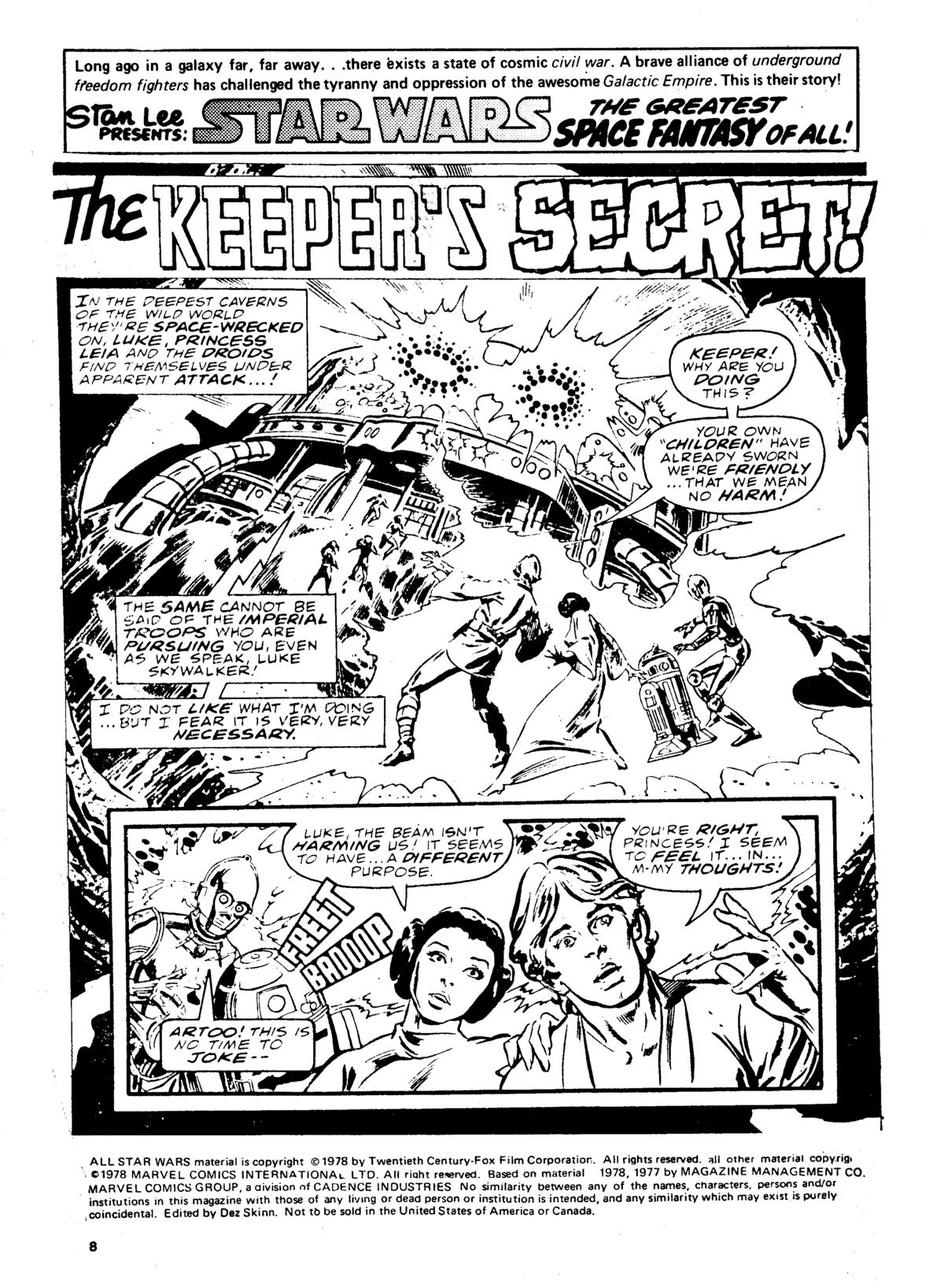 Read online Star Wars Weekly comic -  Issue #50 - 8
