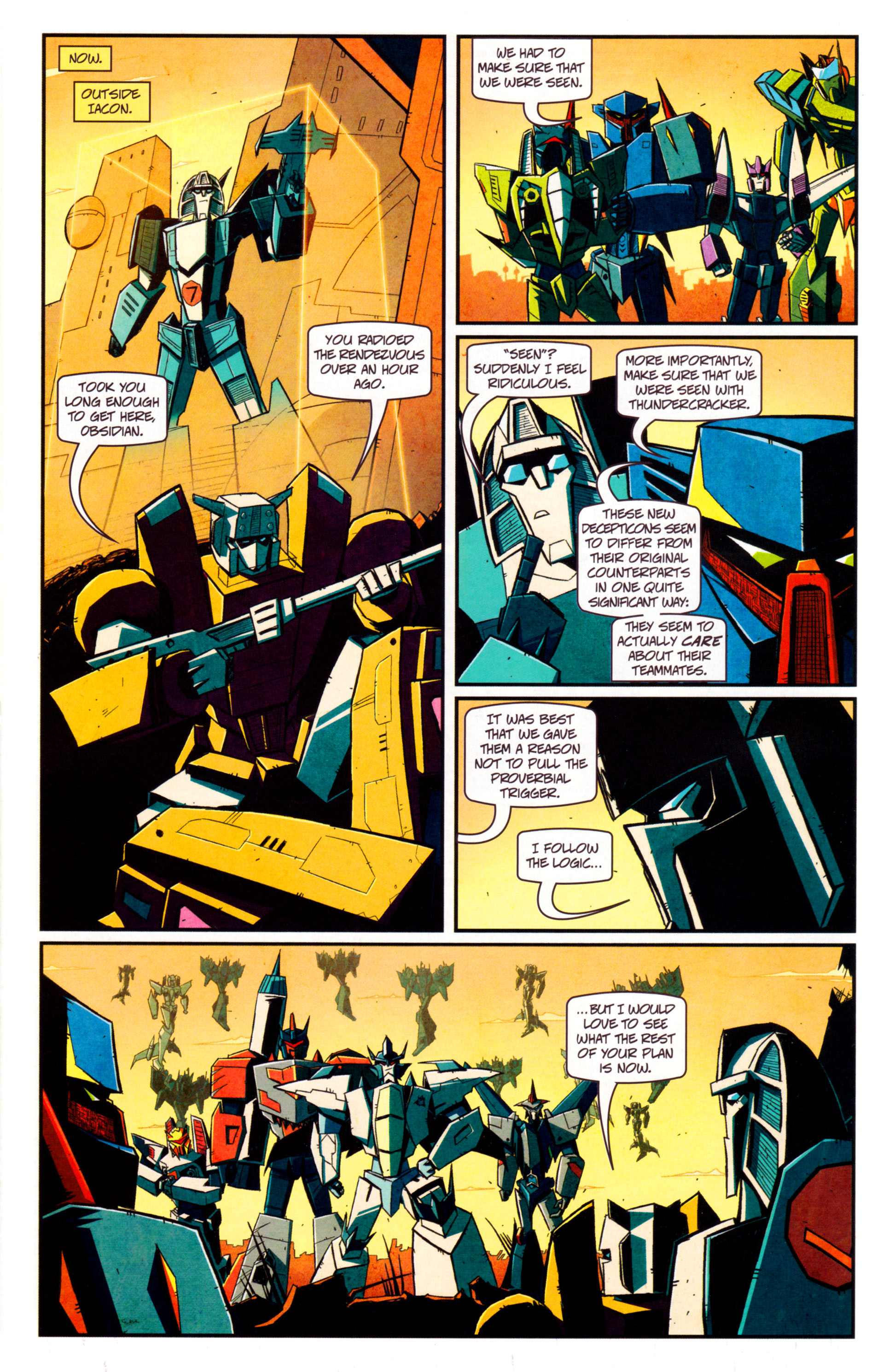 Read online Transformers: Timelines comic -  Issue #8 - 16
