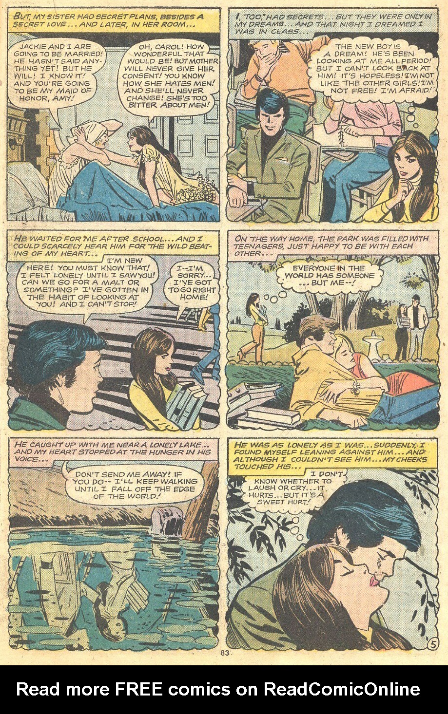 Read online Young Love (1963) comic -  Issue #114 - 83
