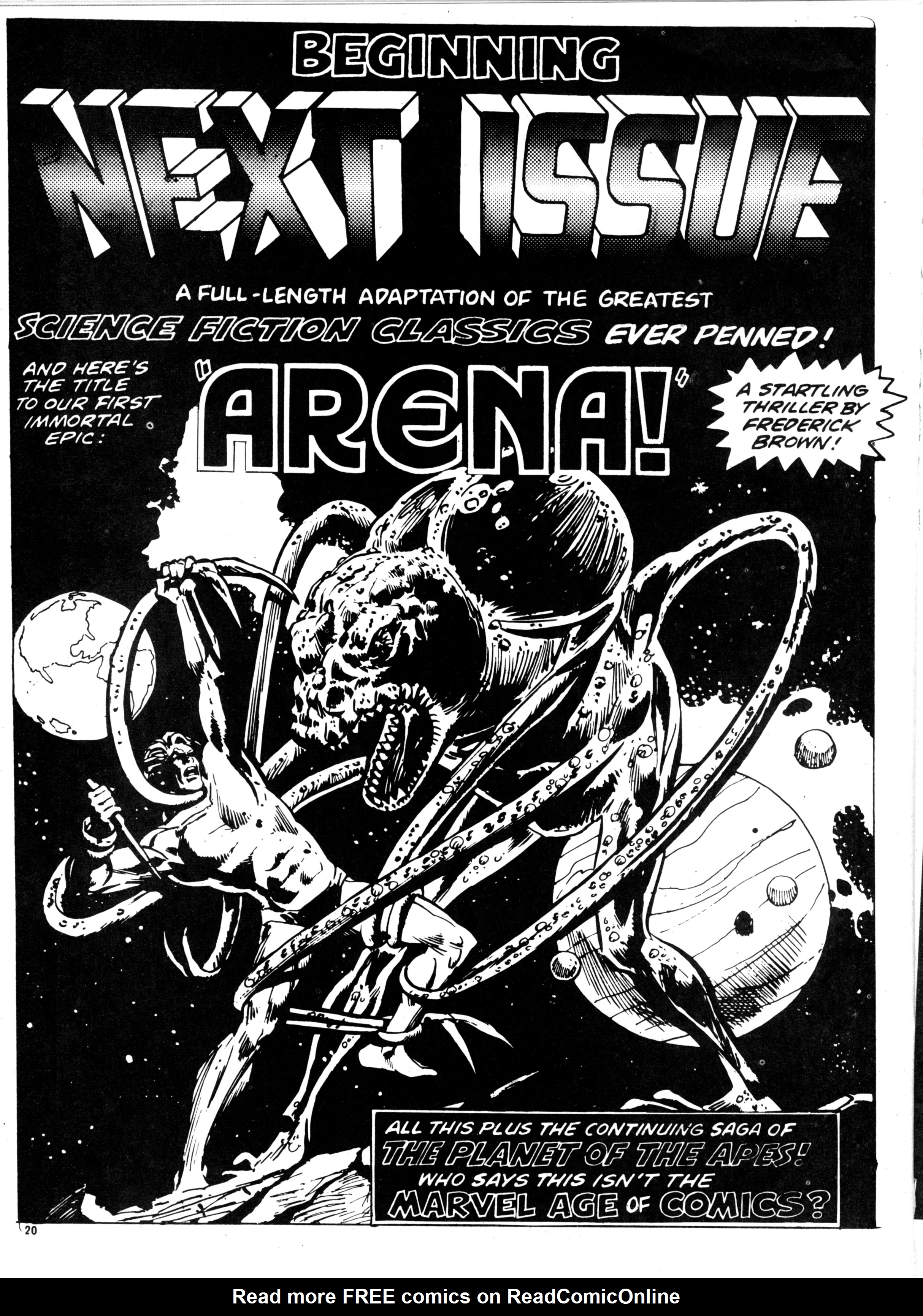 Read online Planet of the Apes (1974) comic -  Issue #13 - 20