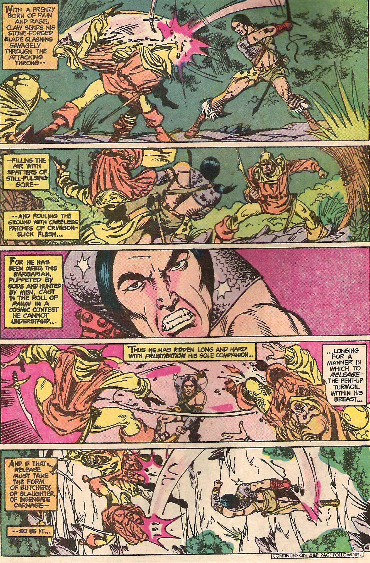 Read online Claw  The Unconquered comic -  Issue #11 - 5