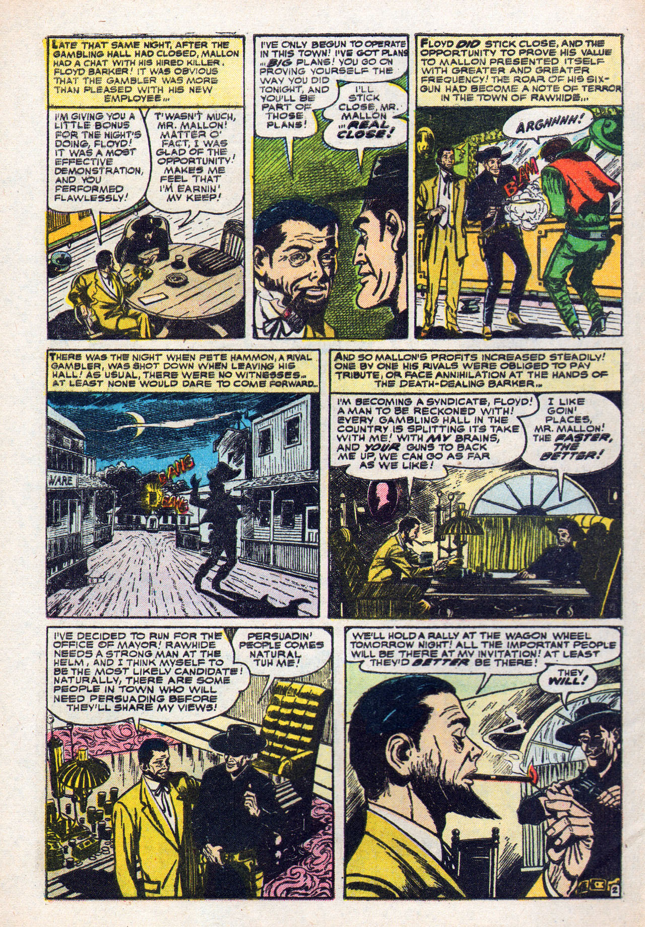 Read online Western Outlaws (1954) comic -  Issue #2 - 28
