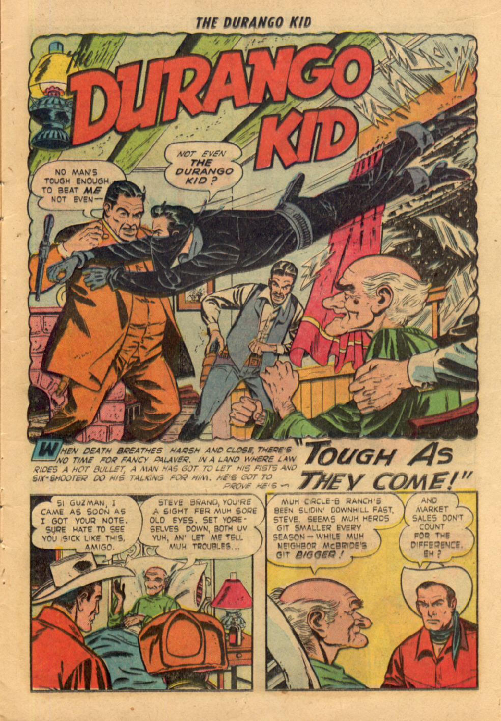 Read online Charles Starrett as The Durango Kid comic -  Issue #12 - 11