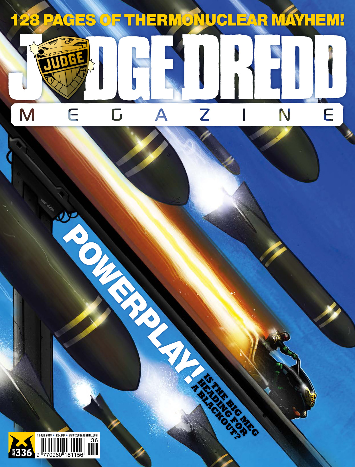 Read online Judge Dredd Megazine (Vol. 5) comic -  Issue #336 - 1