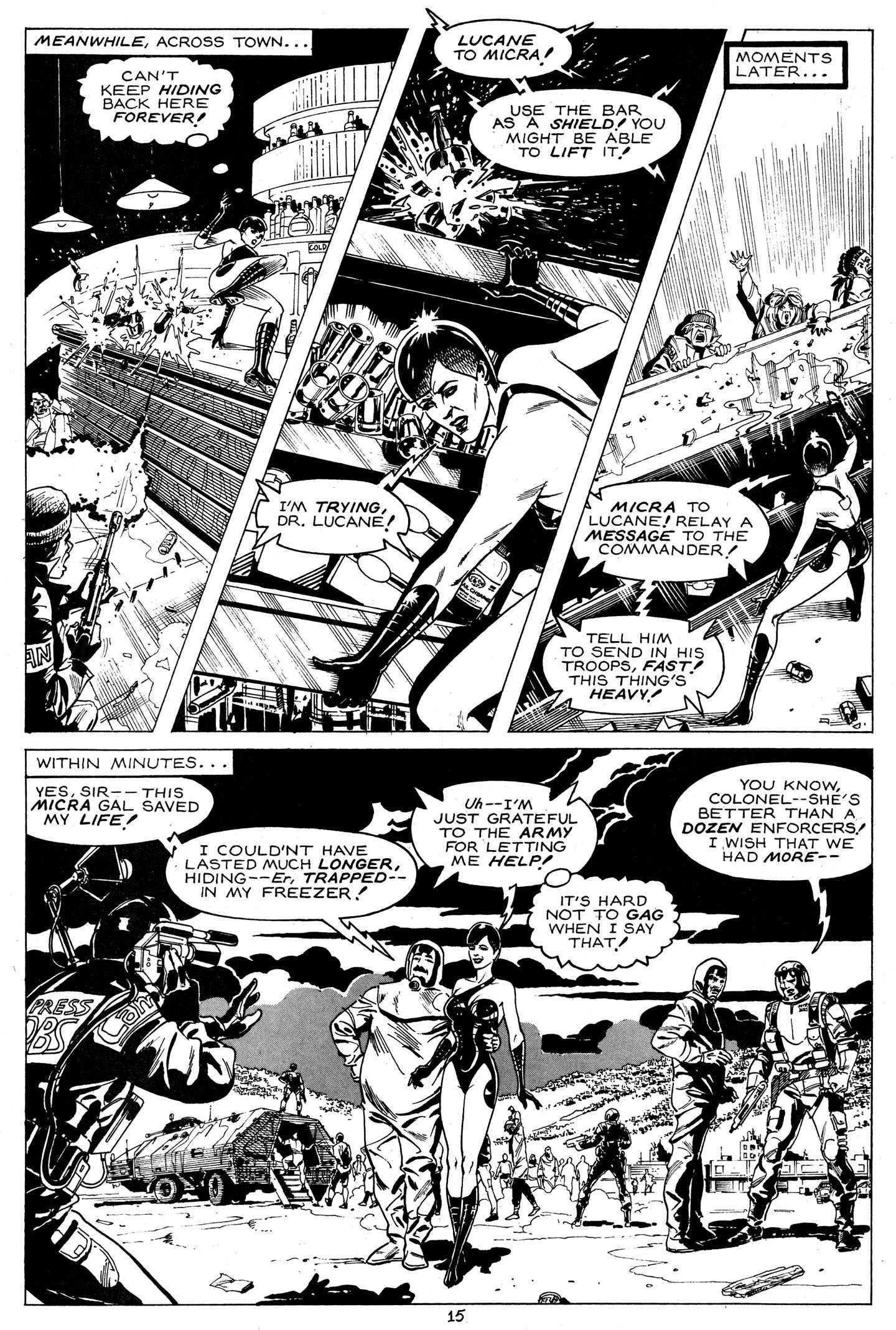 Read online MICRA: Mind Controlled Remote Automaton comic -  Issue #6 - 17