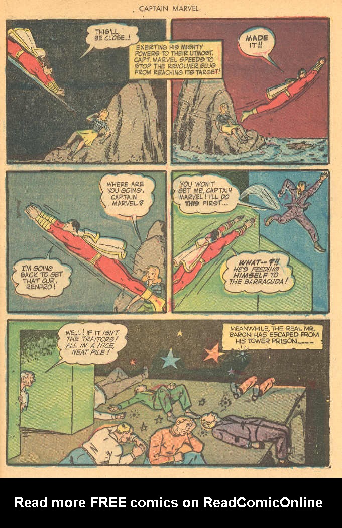 Read online Captain Marvel Adventures comic -  Issue #30 - 45