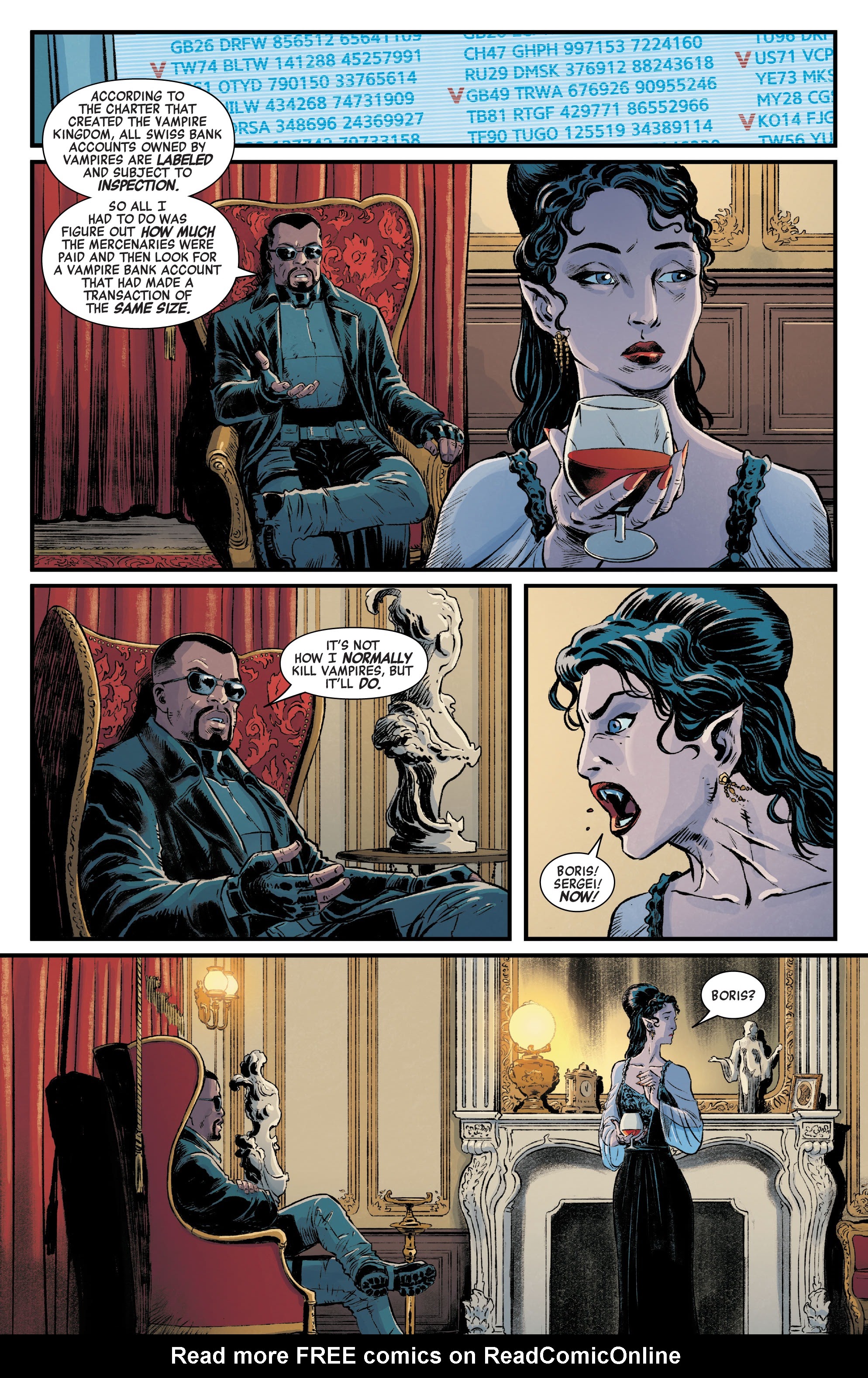 Read online Blade: Vampire Nation comic -  Issue #1 - 25