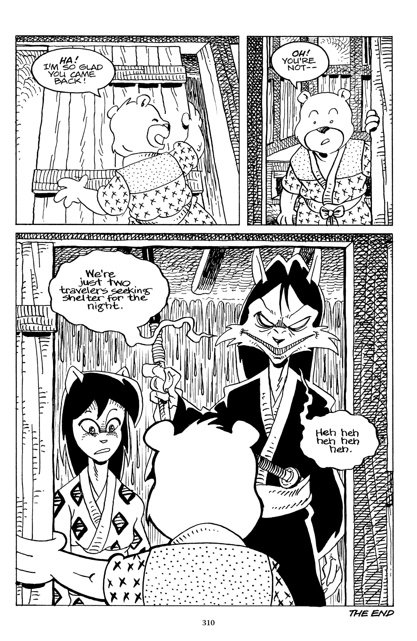 Read online The Usagi Yojimbo Saga comic -  Issue # TPB 7 - 305