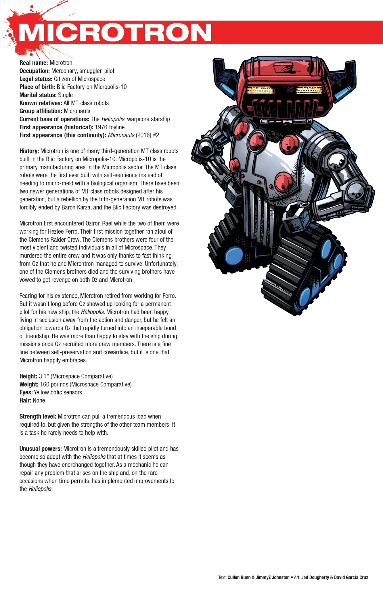 Read online Hasbro Heroes Sourcebook comic -  Issue #2 - 33