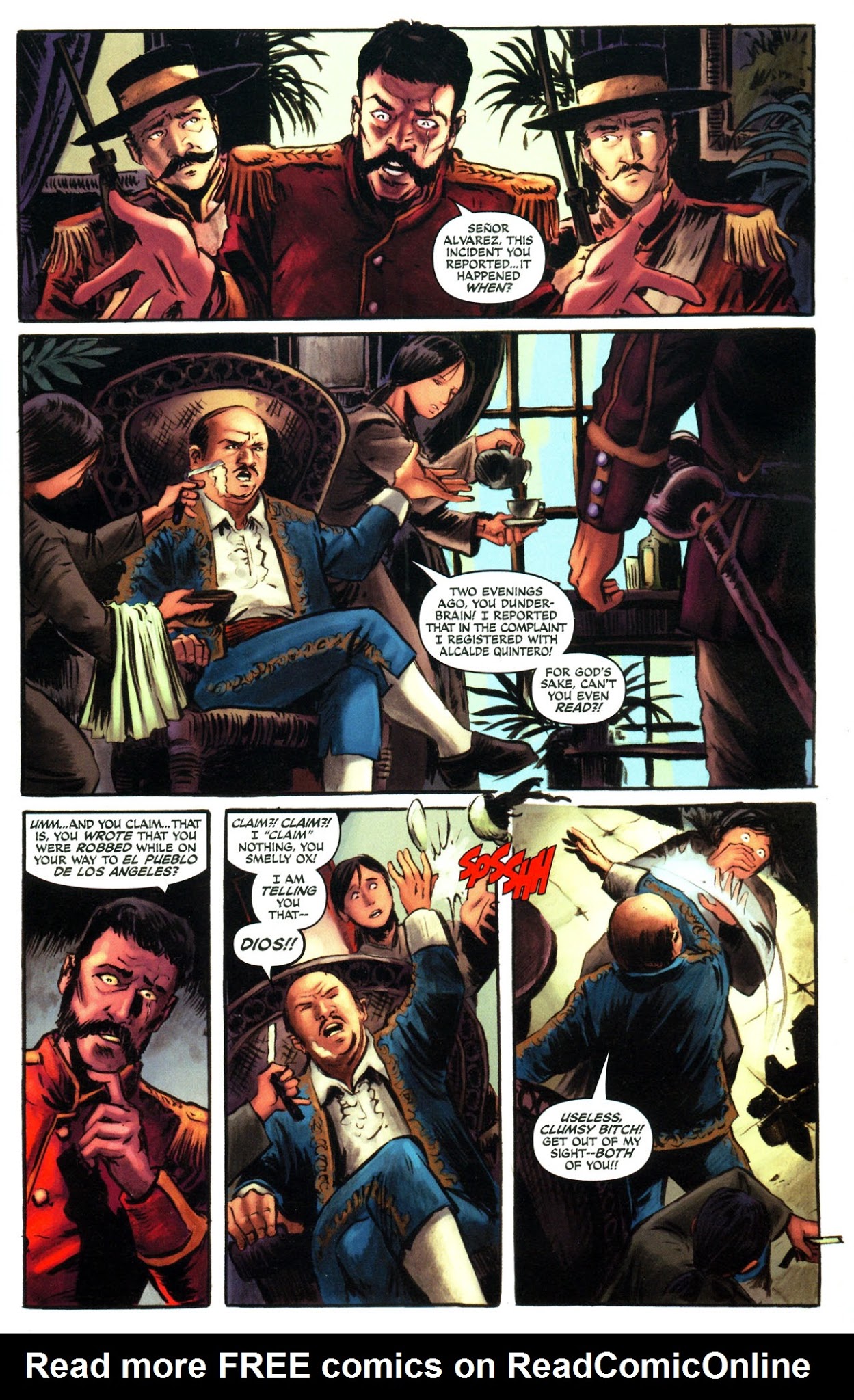 Read online Zorro (2008) comic -  Issue #2 - 3