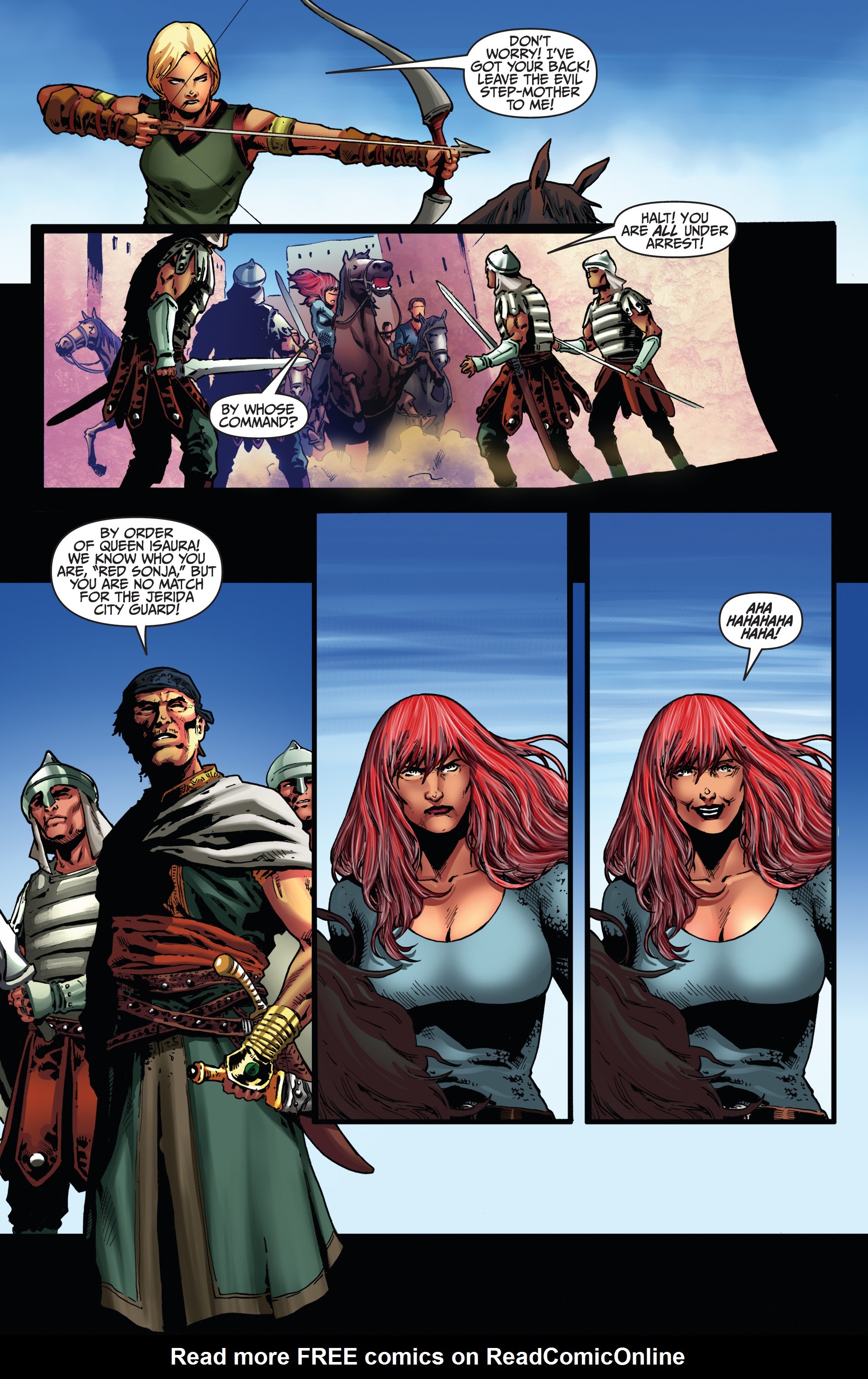 Read online Red Sonja: Vulture's Circle comic -  Issue # _TPB - 57