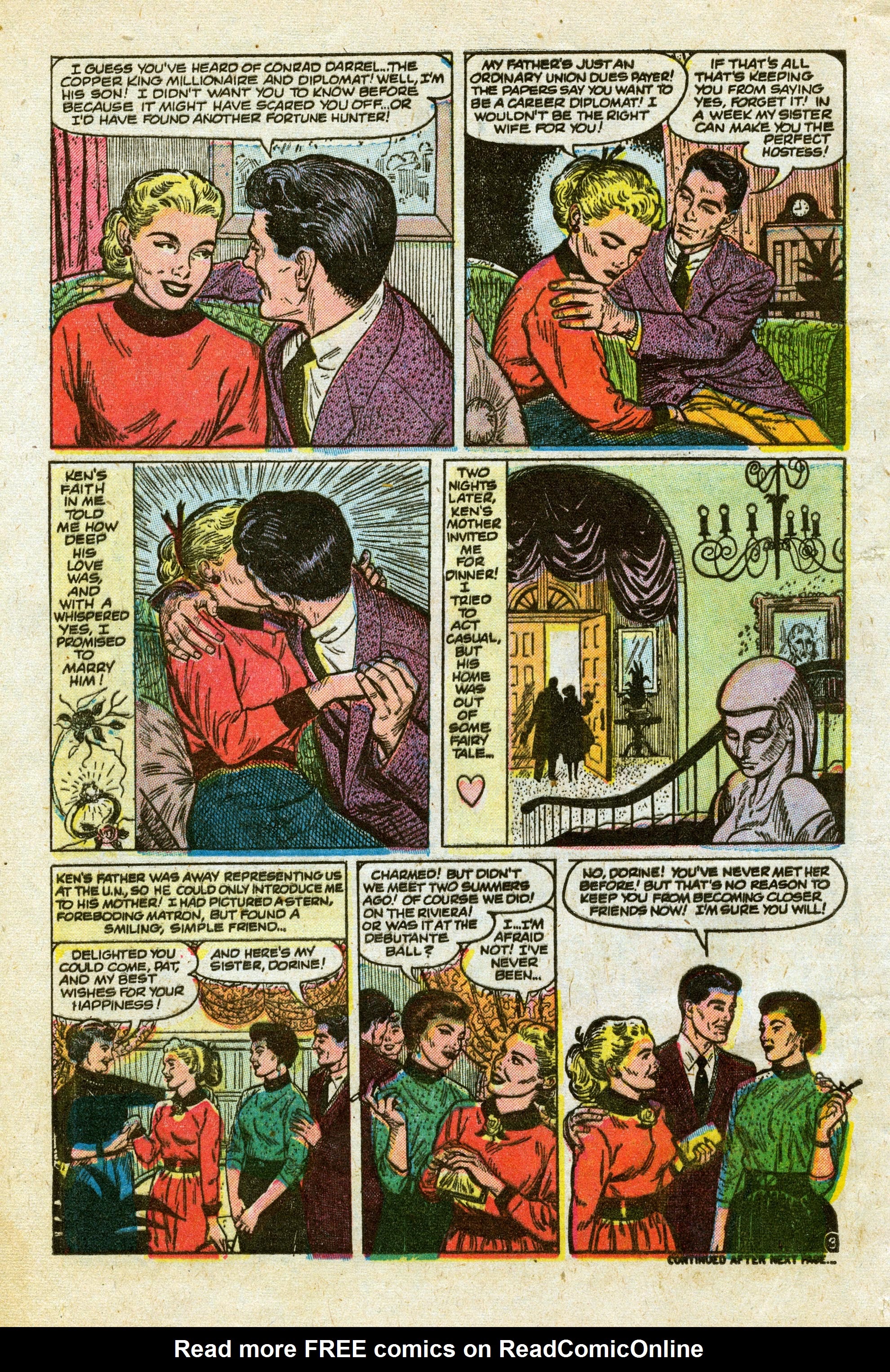 Read online Love Romances comic -  Issue #40 - 12