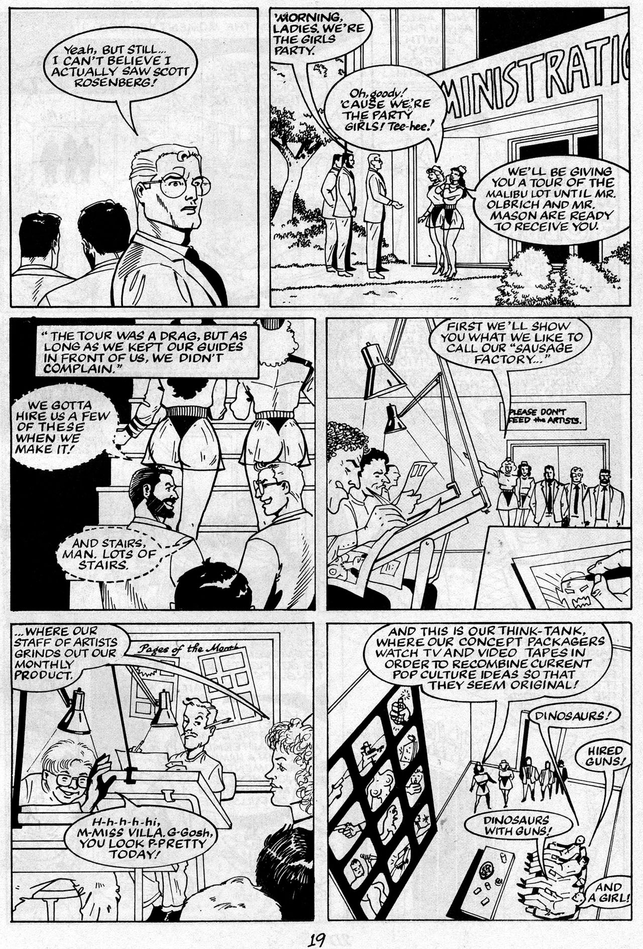 Read online The Trouble With Girls (1989) comic -  Issue #19 - 21