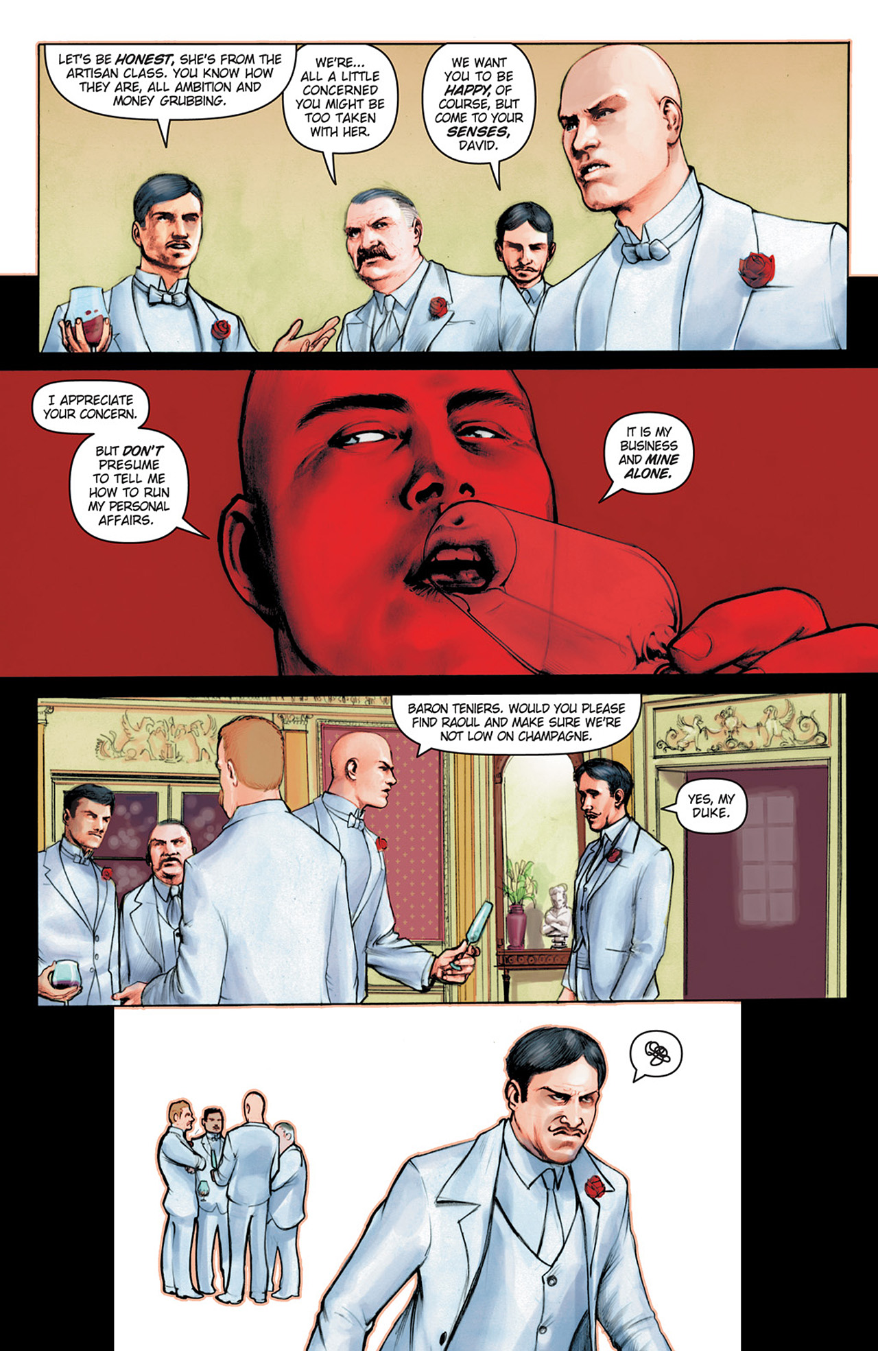 Read online Rex Mundi (2006) comic -  Issue # TPB 3 - 133