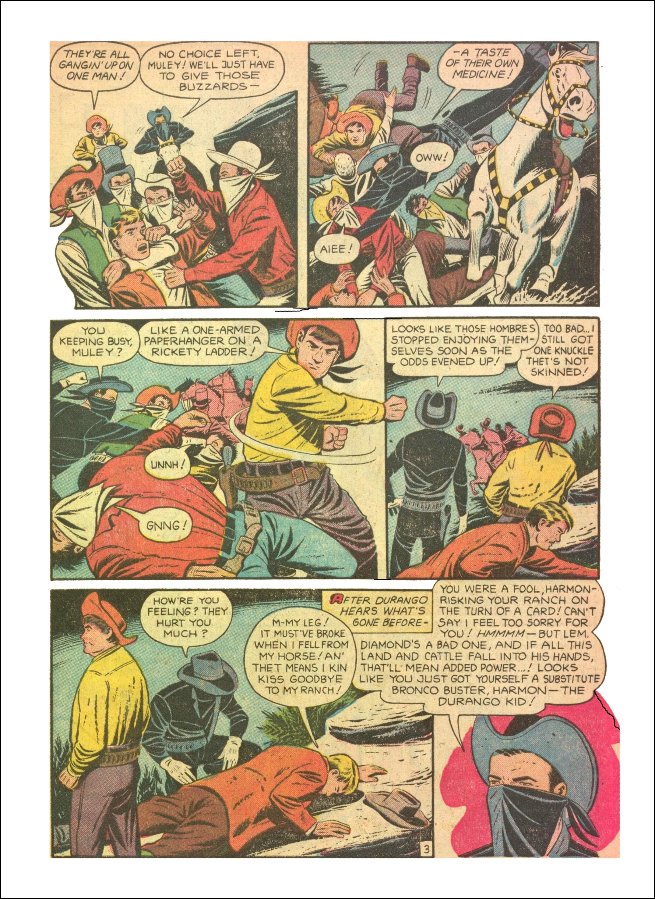 Read online Charles Starrett as The Durango Kid comic -  Issue #36 - 5