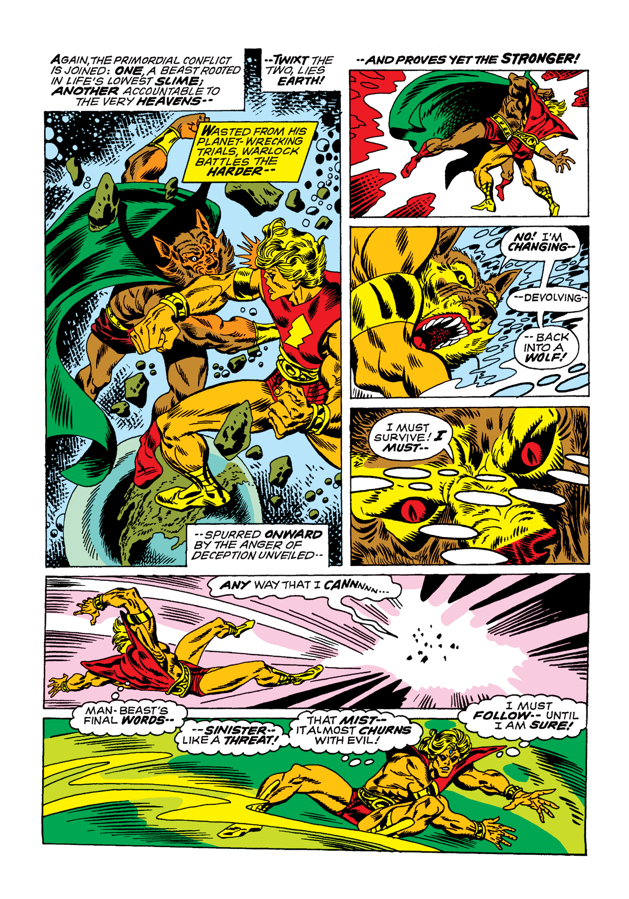 Read online Marvel Masterworks: Warlock comic -  Issue # TPB 1 (Part 1) - 95