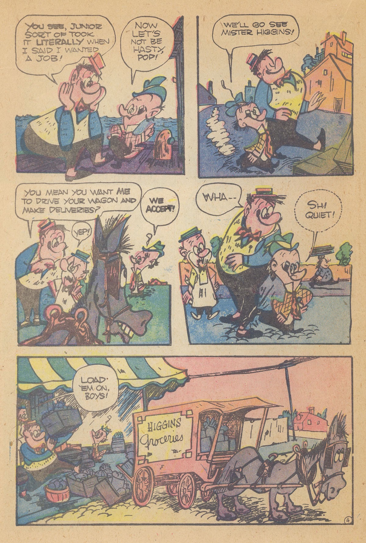 Read online Milt Gross Funnies comic -  Issue #2 - 21