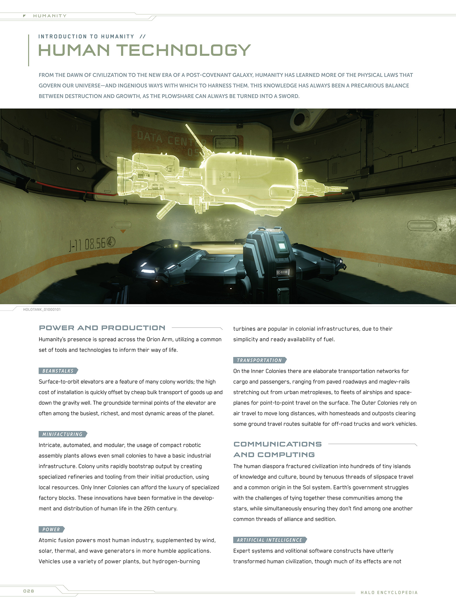 Read online Halo Encyclopedia comic -  Issue # TPB (Part 1) - 24