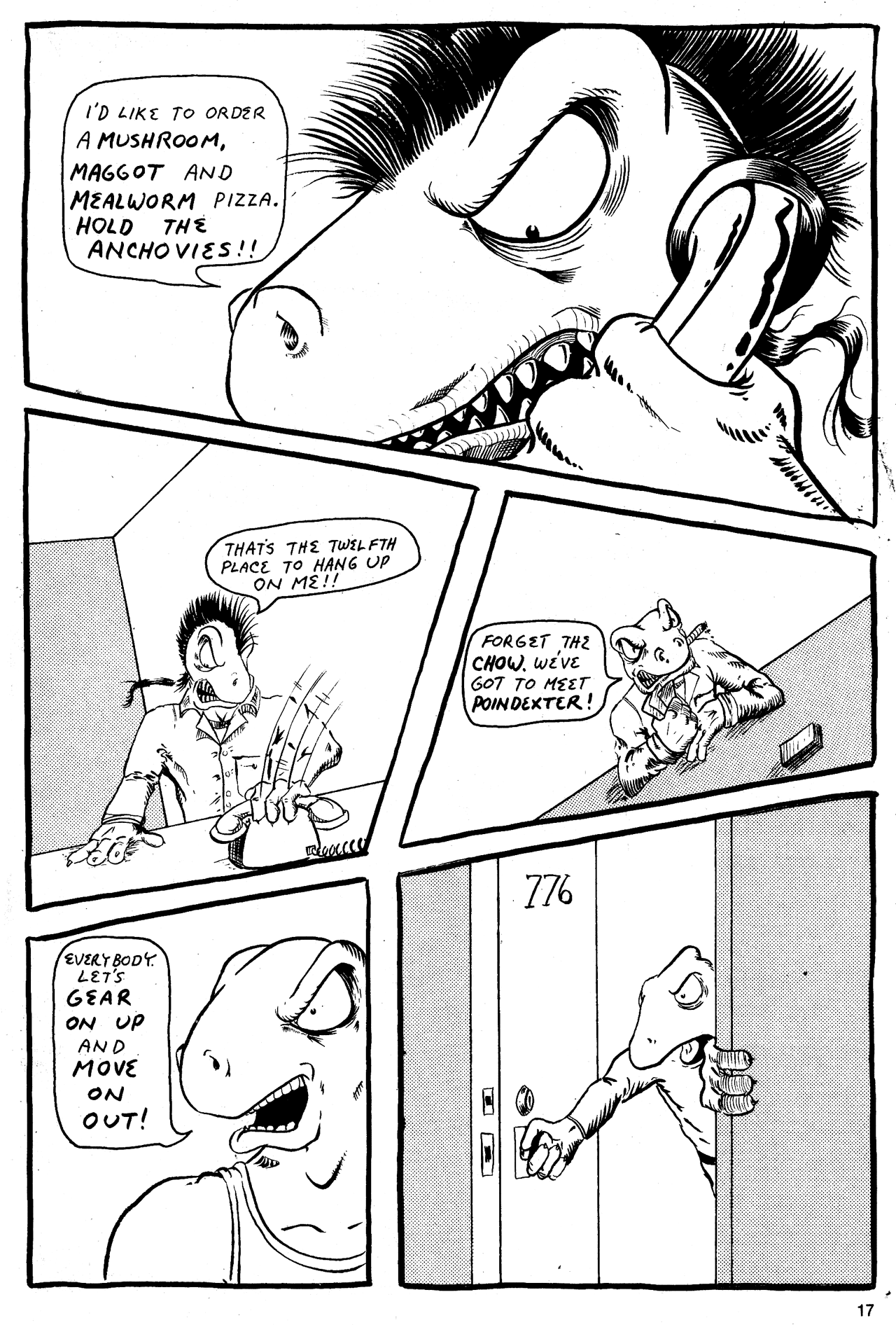 Read online Cold-Blooded Chameleon Commandos comic -  Issue #2 - 17