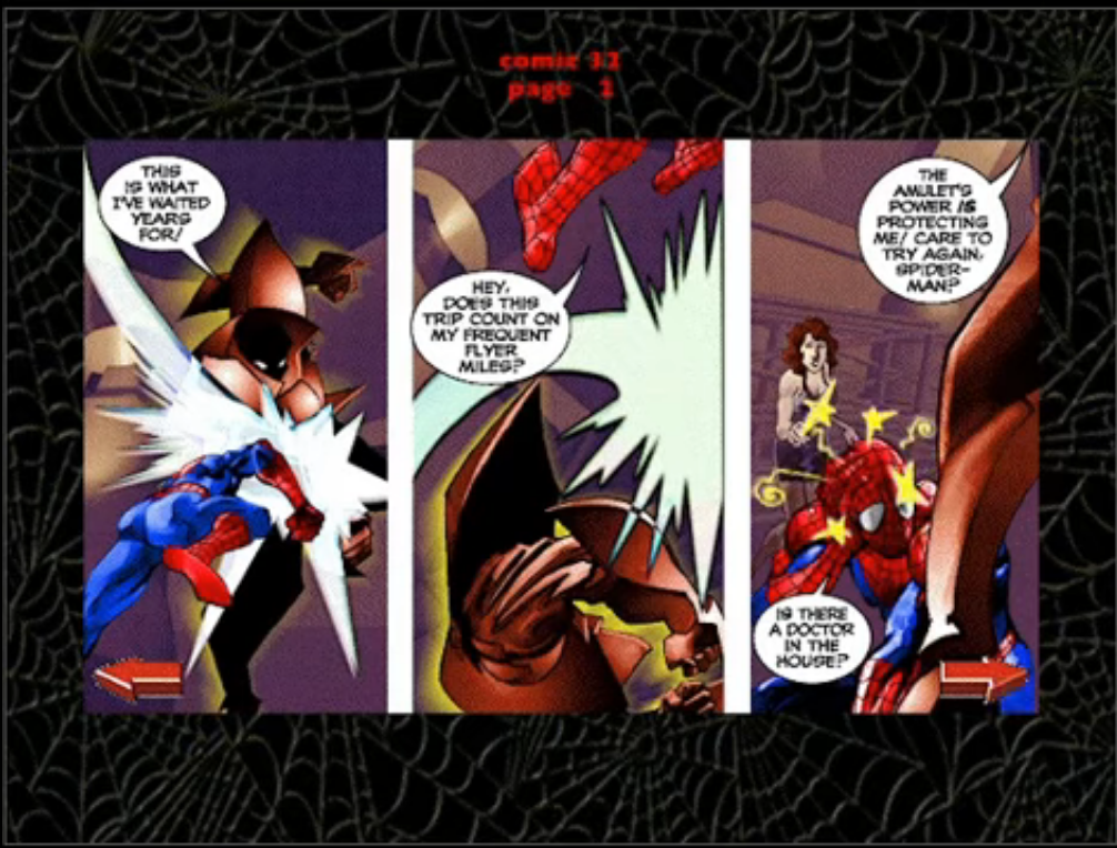 Read online Stan Lee Presents Spider-Man Cybercomic comic -  Issue #32 - 3