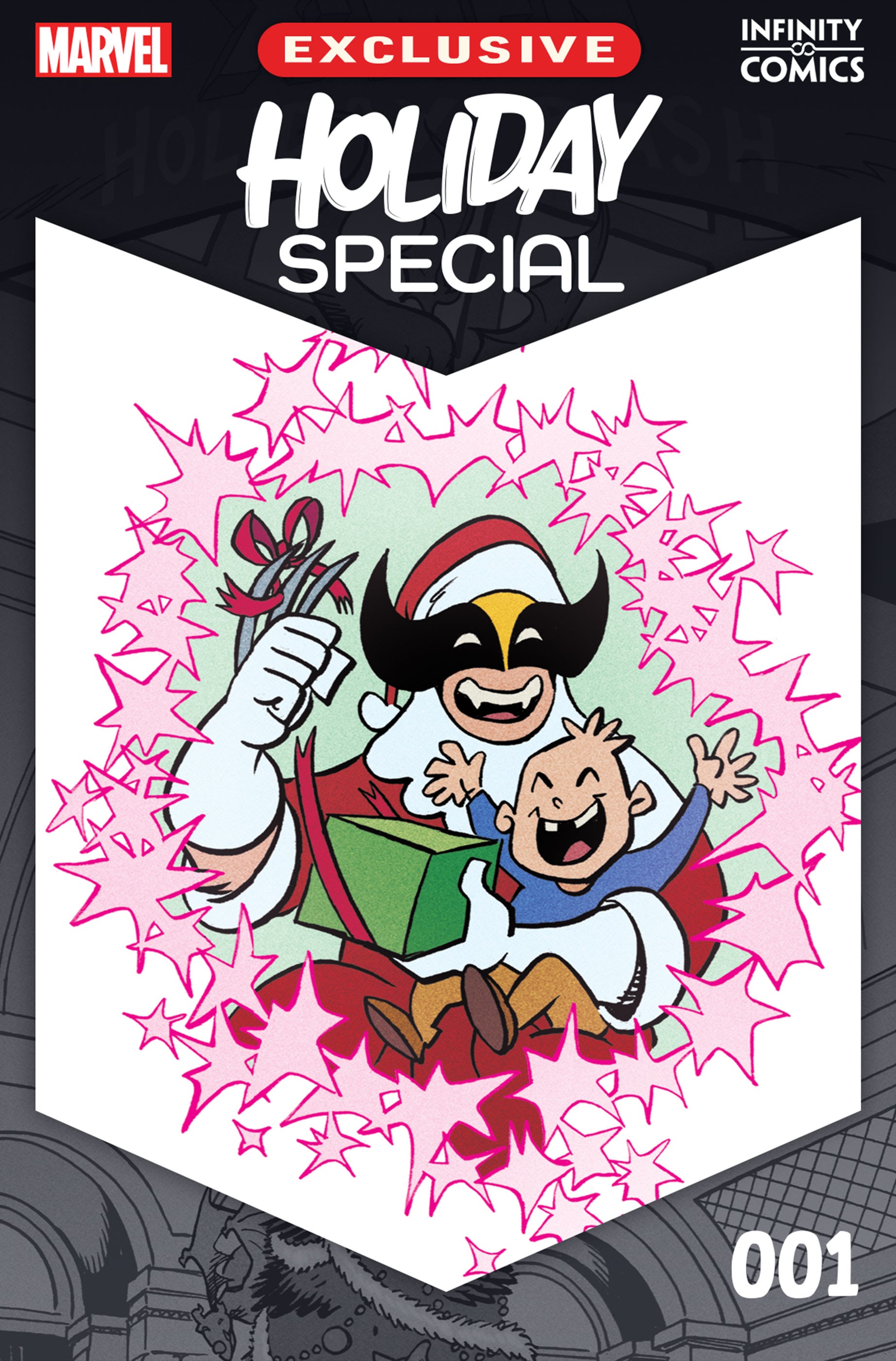 Read online Mighty Marvel Holiday Special - Happy Holidays, Mr. Howlett Infinity Comic comic -  Issue #1 - 1