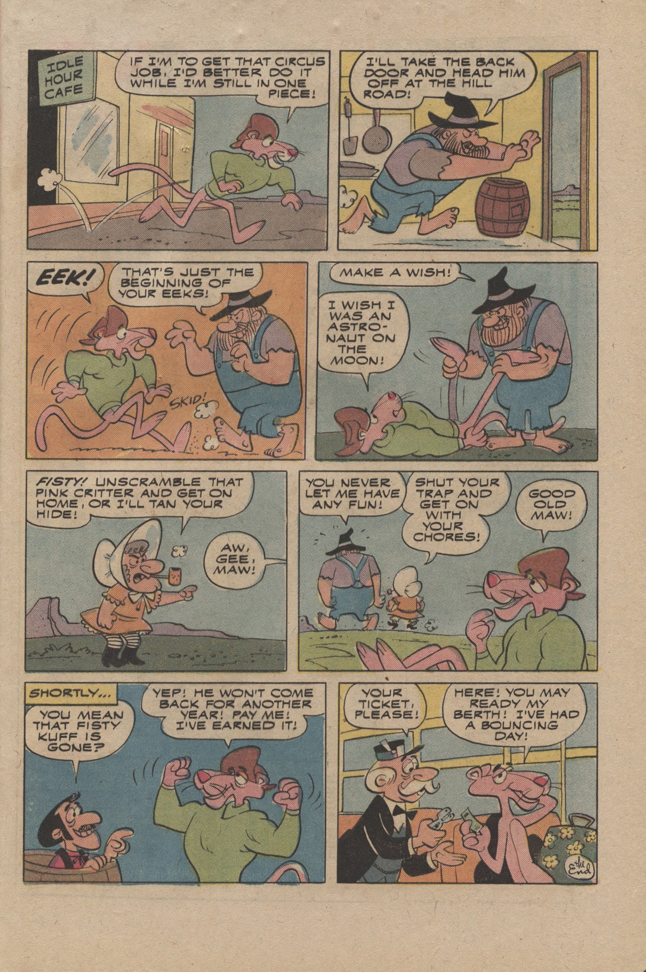 Read online The Pink Panther (1971) comic -  Issue #19 - 33