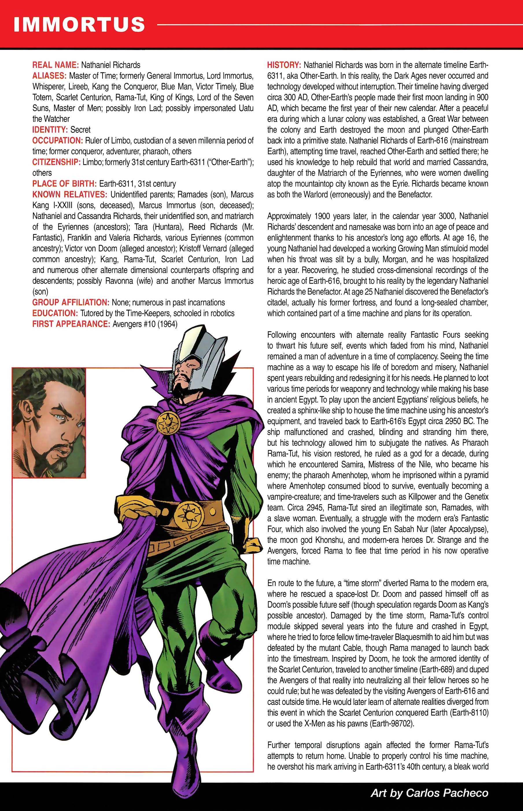 Read online Official Handbook of the Marvel Universe A to Z comic -  Issue # TPB 5 (Part 2) - 64