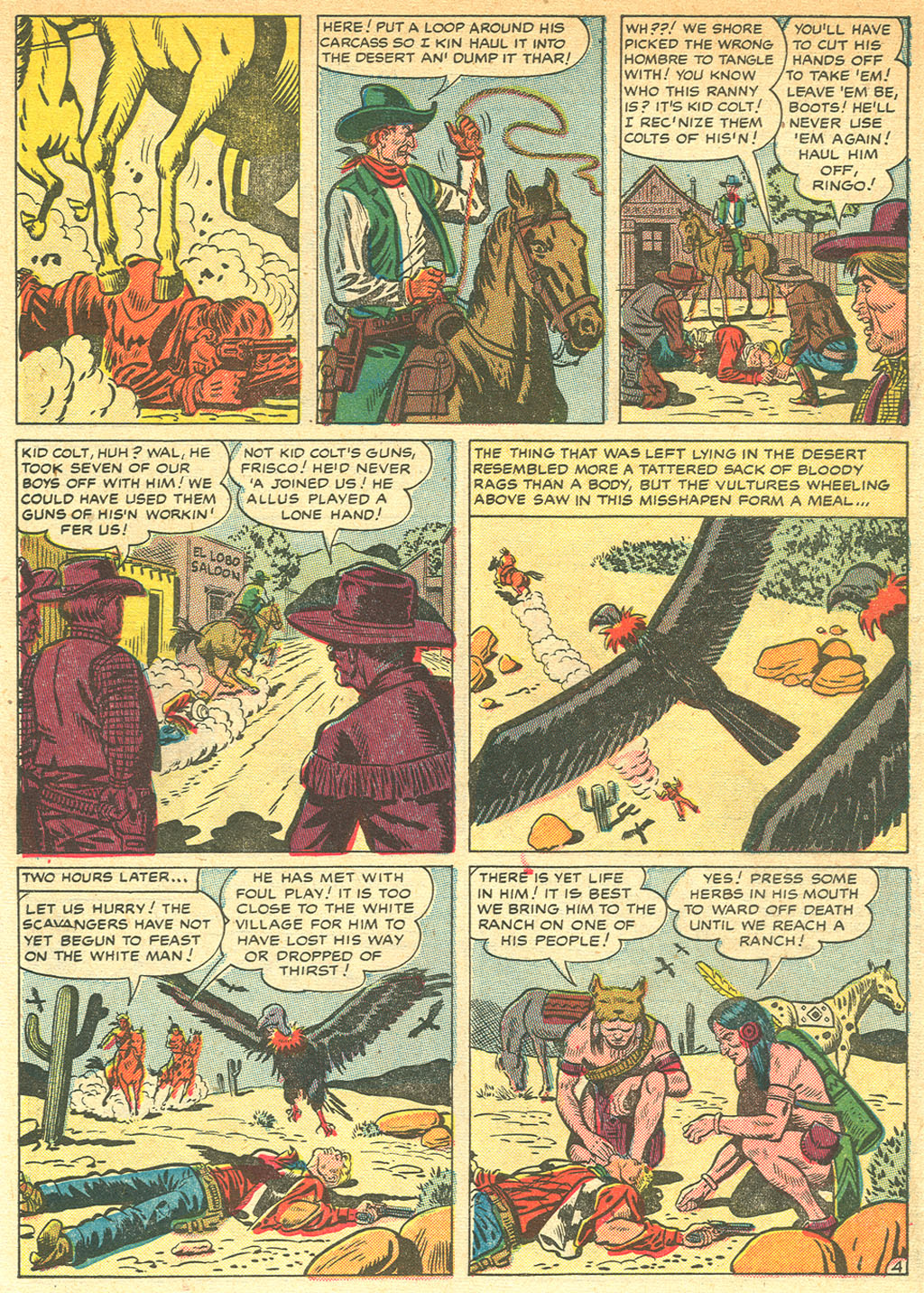 Read online Kid Colt Outlaw comic -  Issue #25 - 6