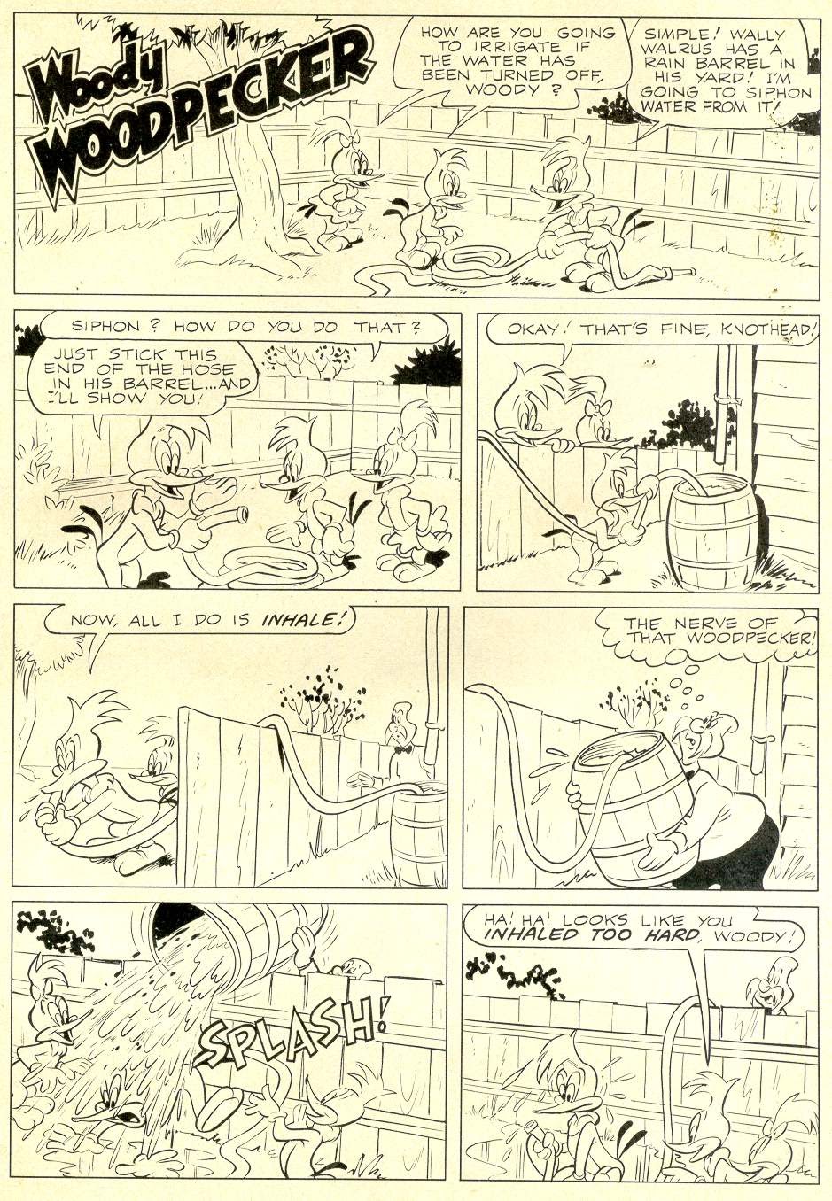 Read online Walter Lantz Woody Woodpecker (1952) comic -  Issue #19 - 35