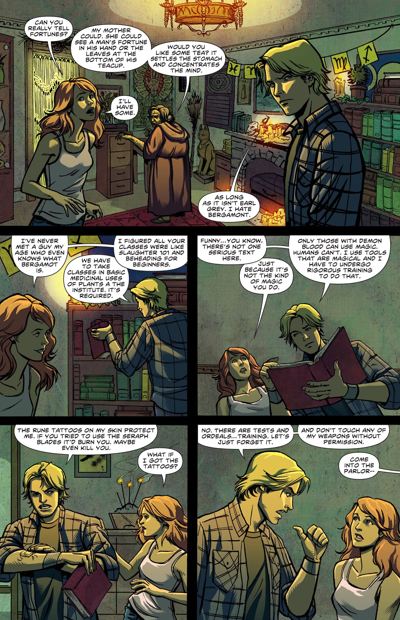 Read online The Mortal Instruments: City of Bones comic -  Issue #3 - 9