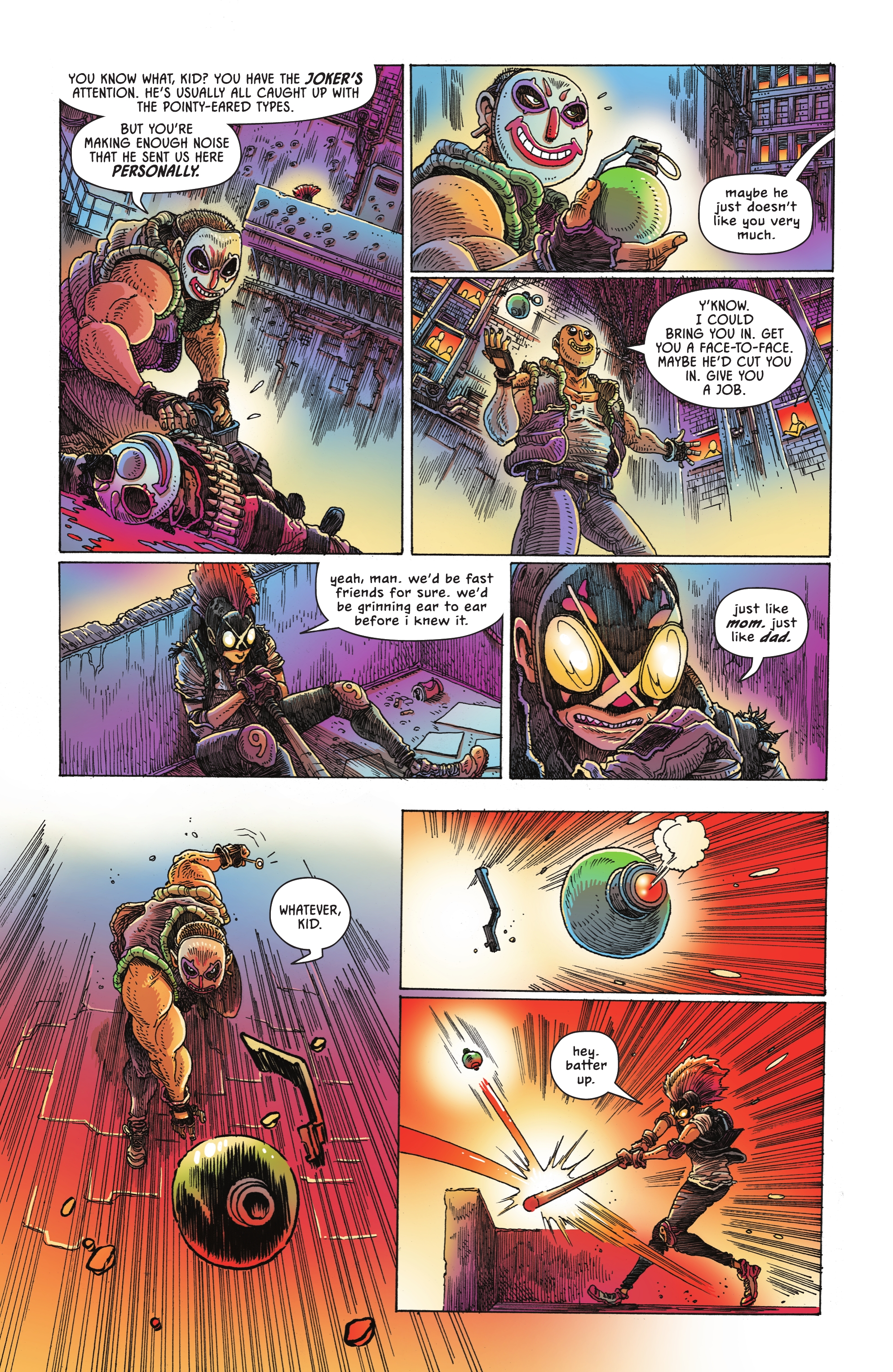 Read online Ghost-Maker/Clownhunter by James Tynion comic -  Issue # TPB (Part 1) - 48
