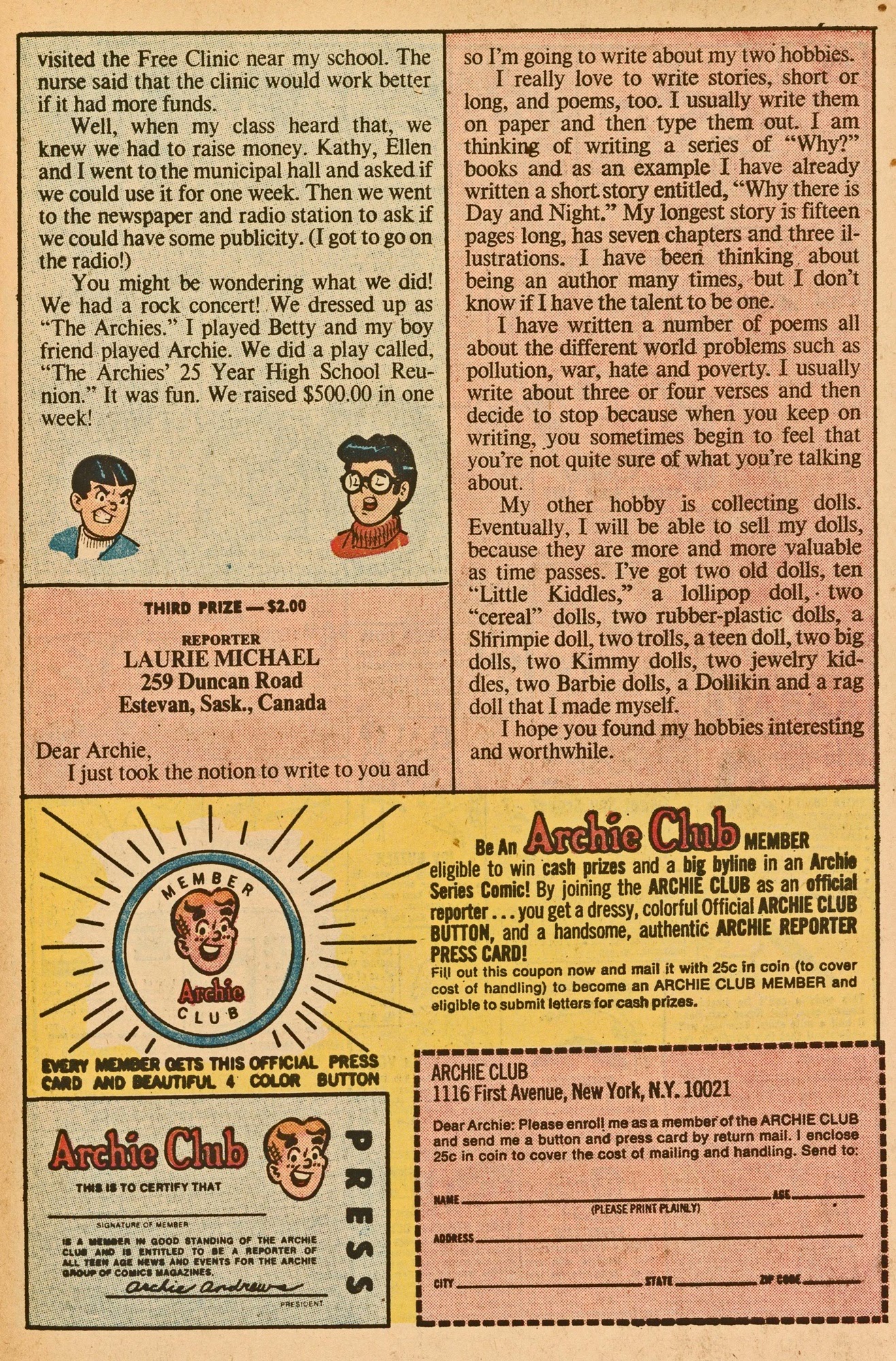 Read online Jughead's Jokes comic -  Issue #28 - 43